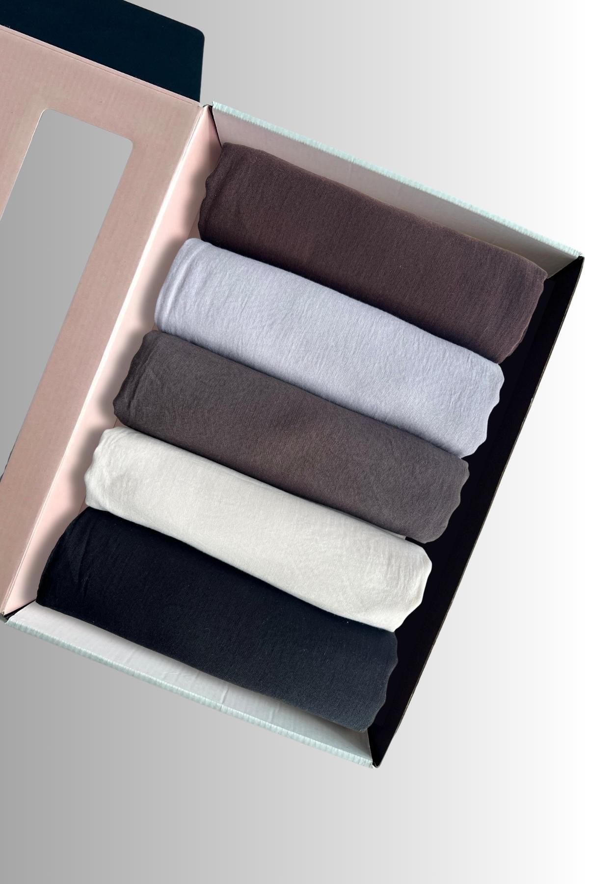 Cotton Crash Hijab Color Box-9
