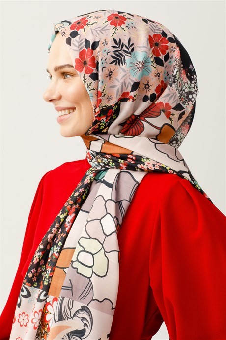 Ethnic Pattern Digital Soft Hijab