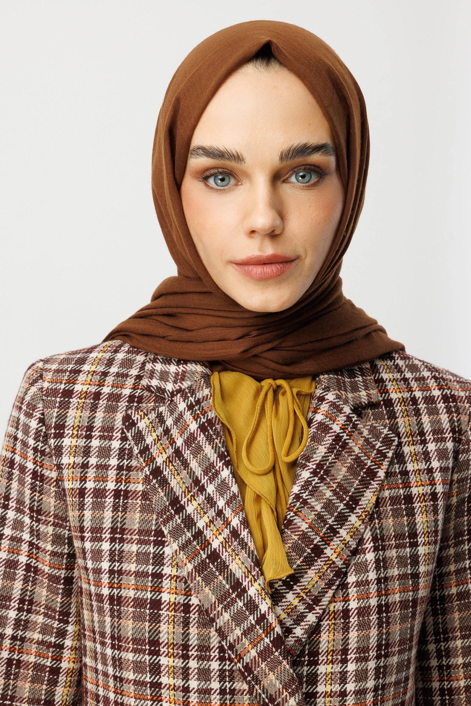 Dubai Shawl - Bitter Coffee