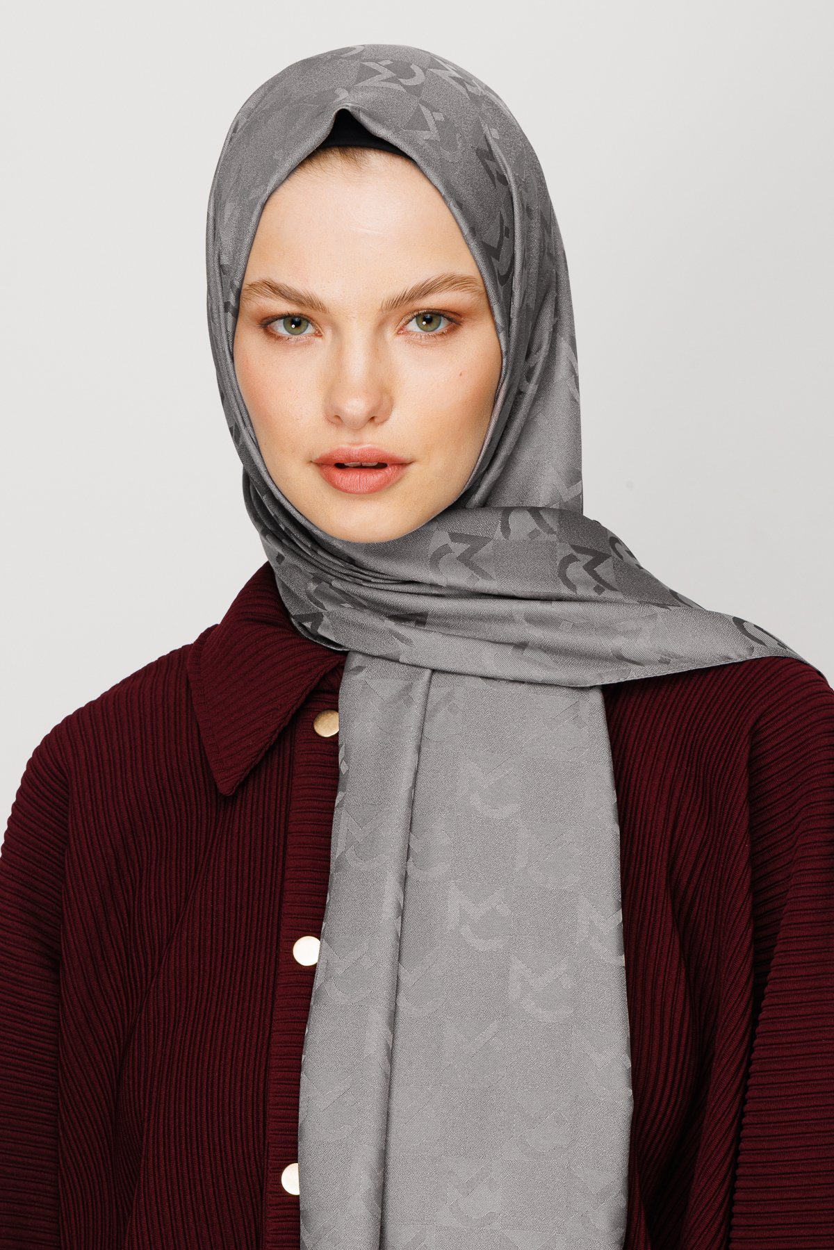 MC Pattern Jacquard Hijab