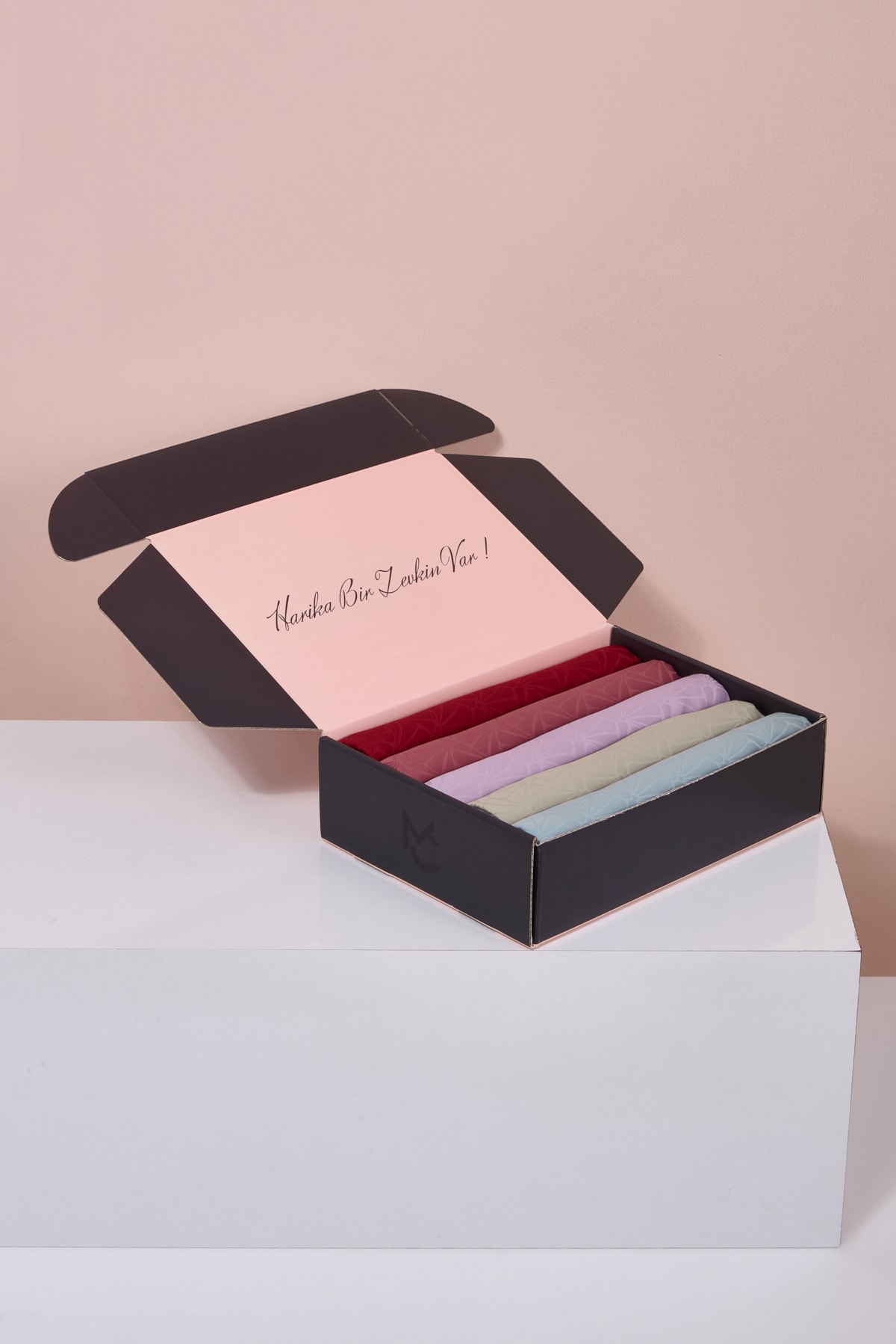 İpeksi Jakar Şal - Lotus Desen Color Box