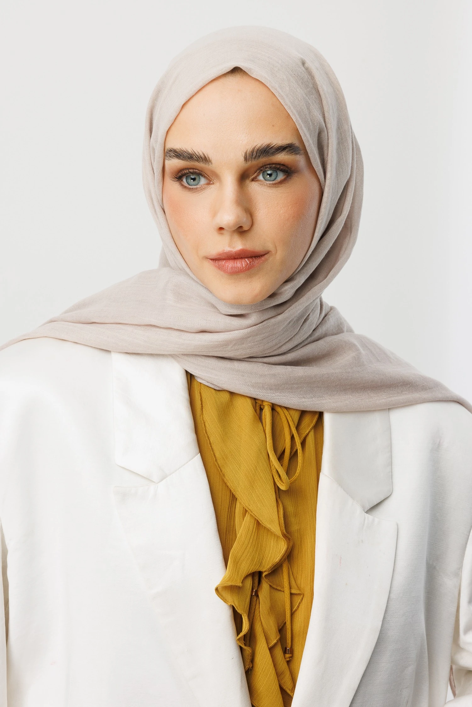 Dubai Shawl - Stone Color