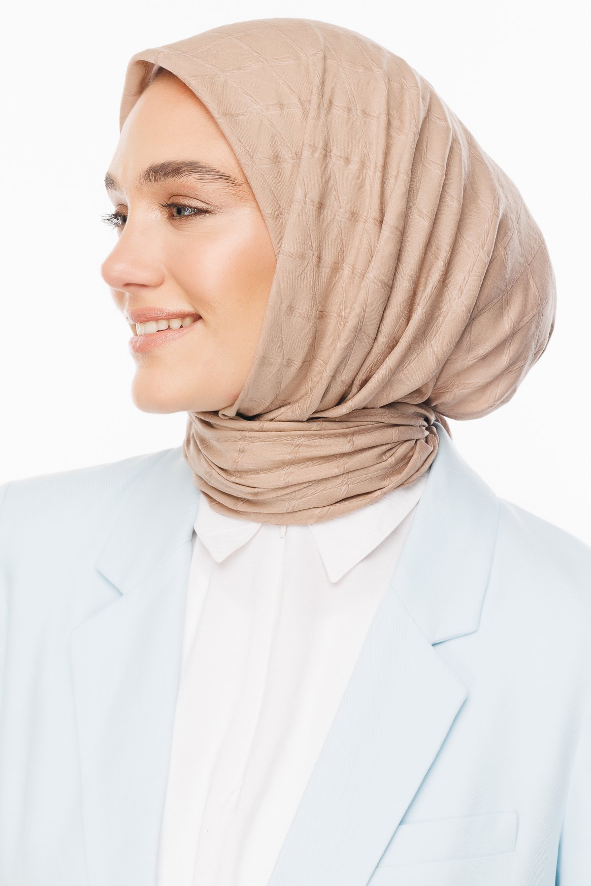 Bambu Jakar Eşarp - Badem