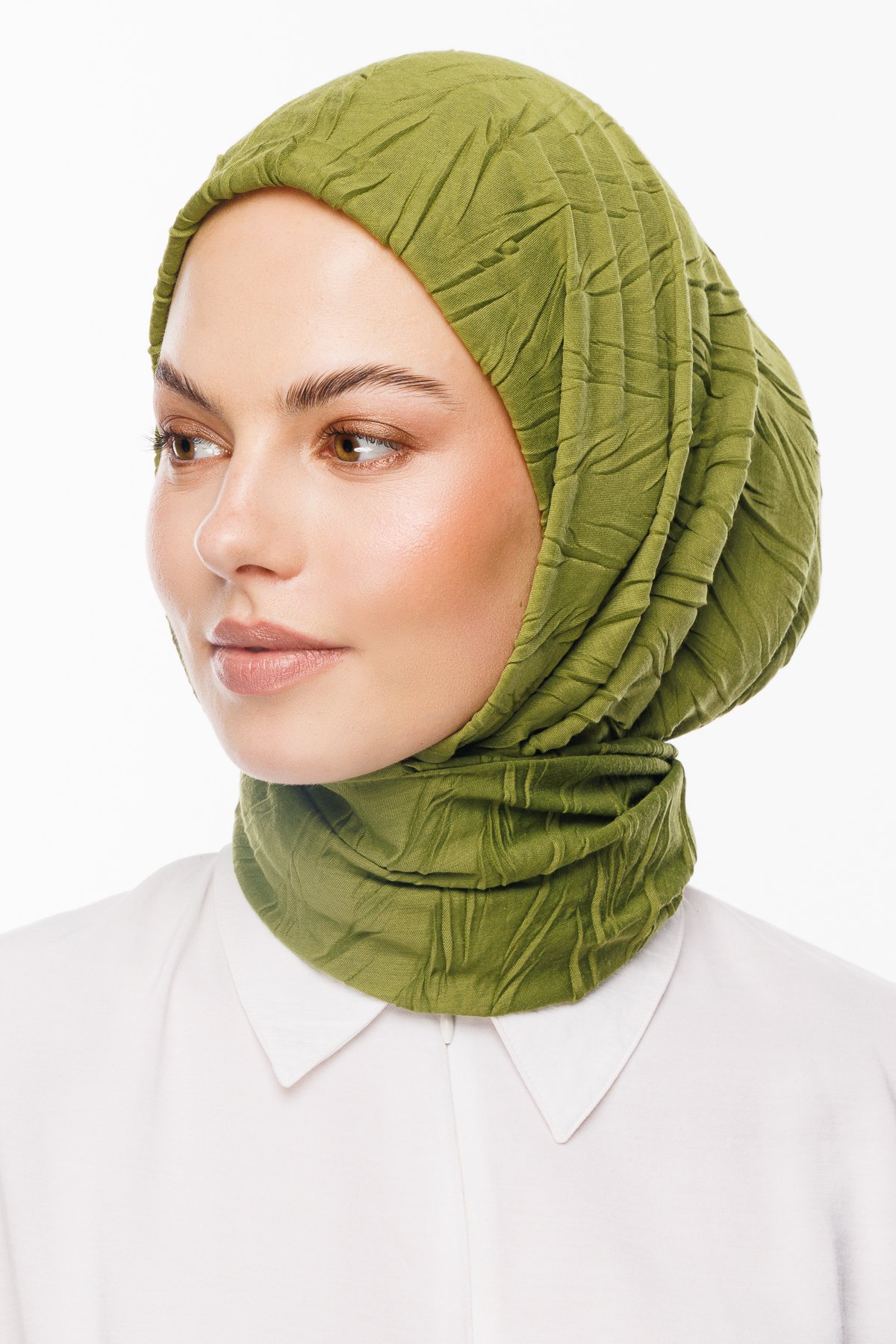 Pleated Bamboo Scarf