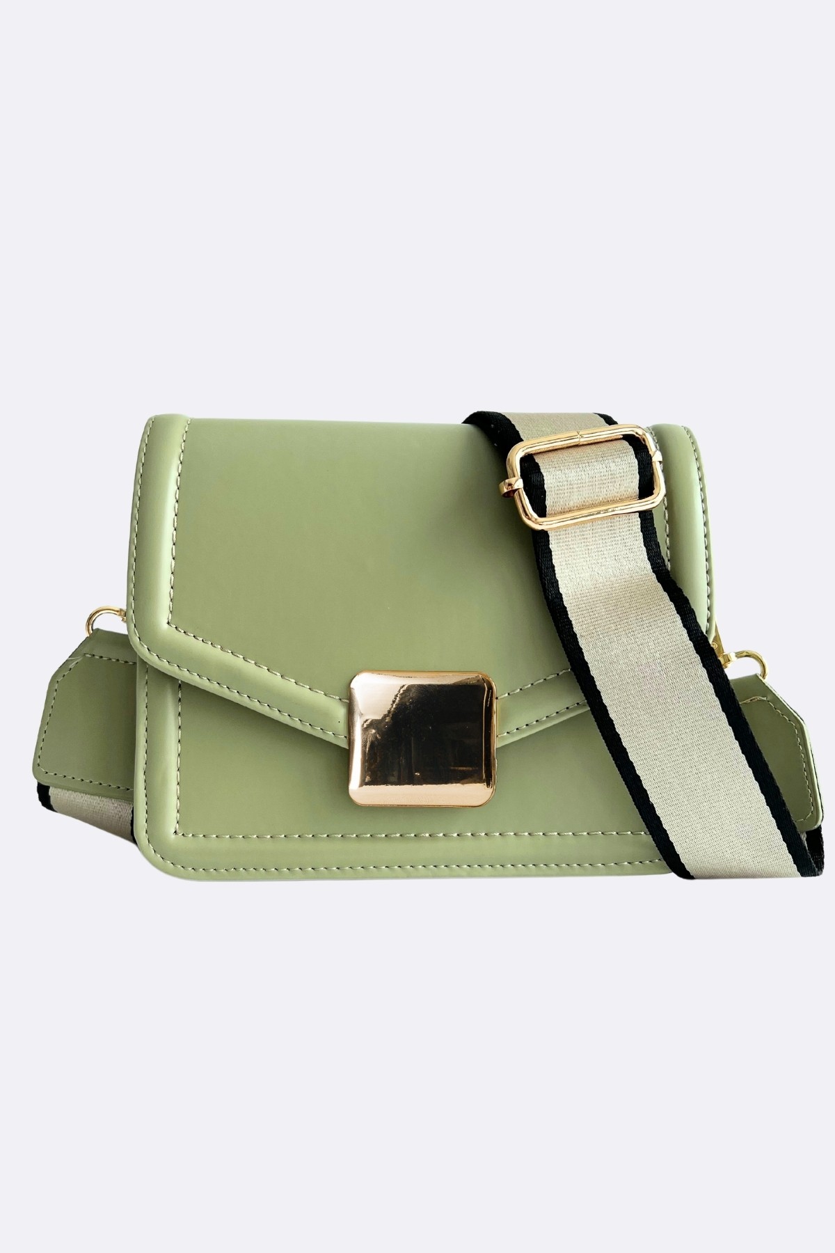 Frame Baget Çanta - Çağla Yeşili