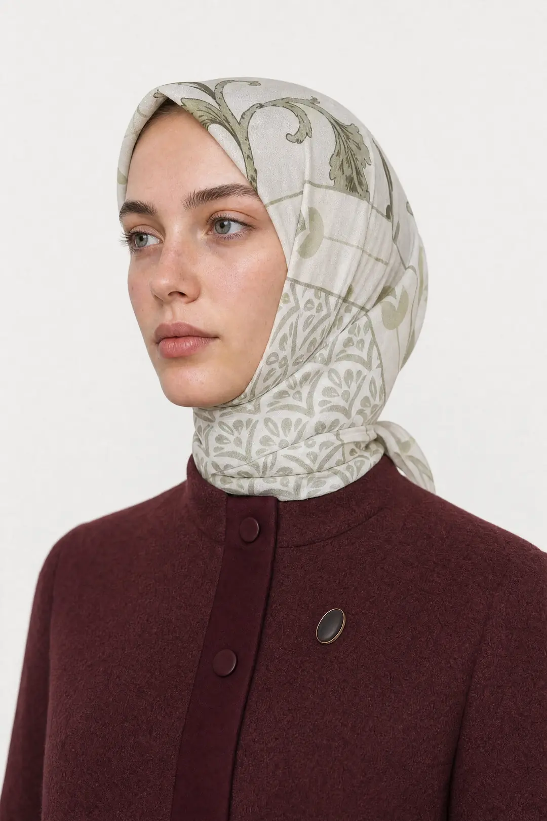 Veil Desen Organik Eşarp