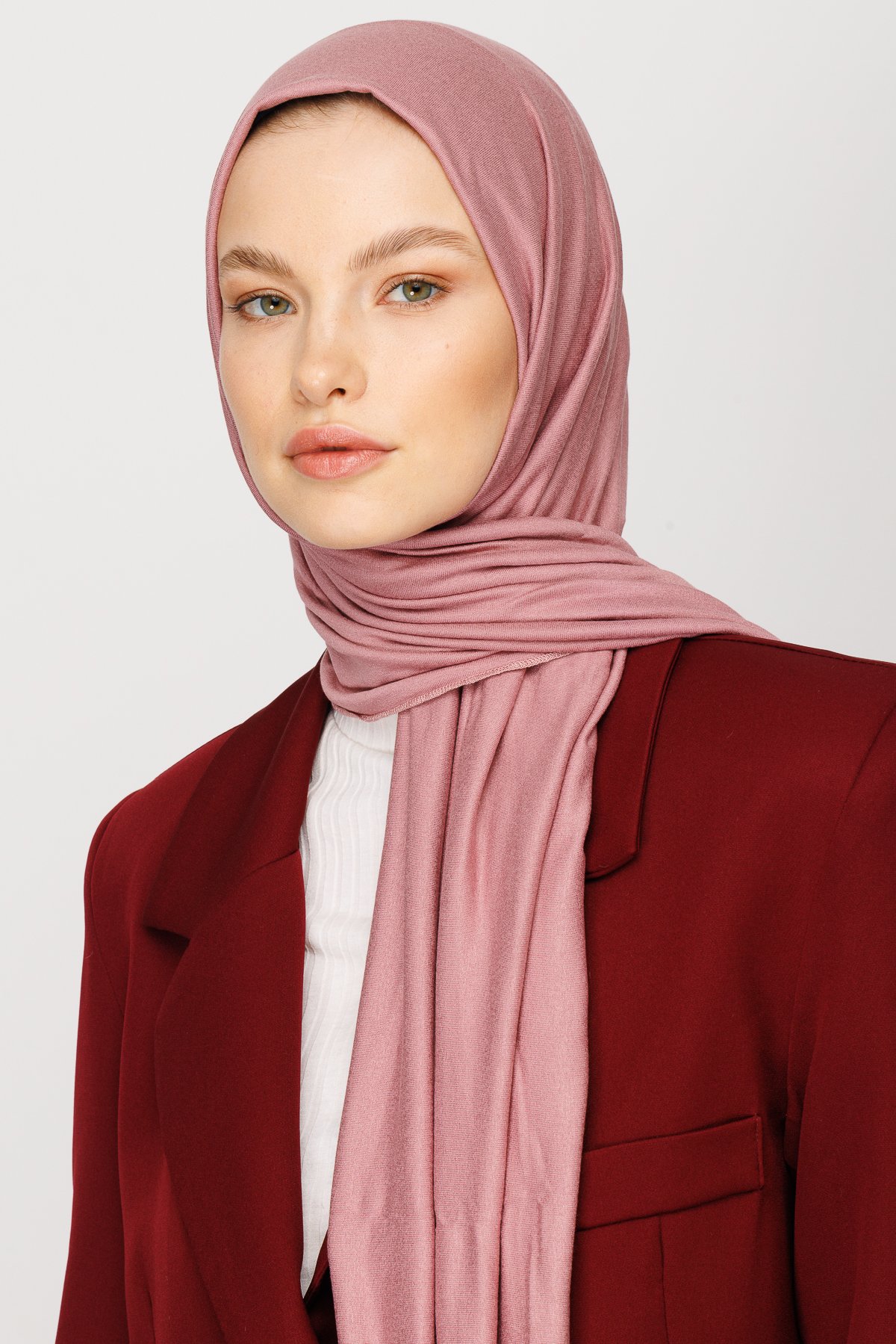 Jersey Shawl - Soft Pink