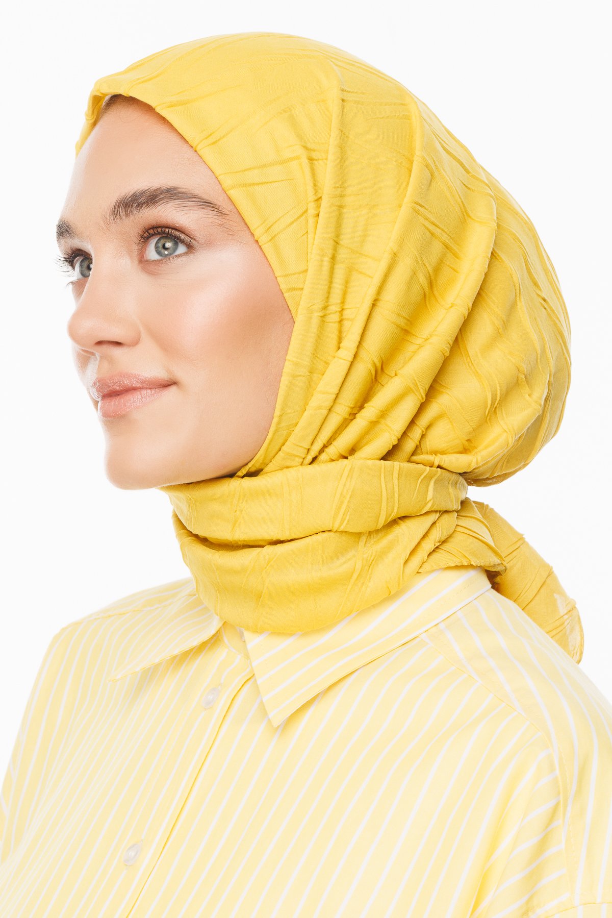 Pleated Bamboo Scarf