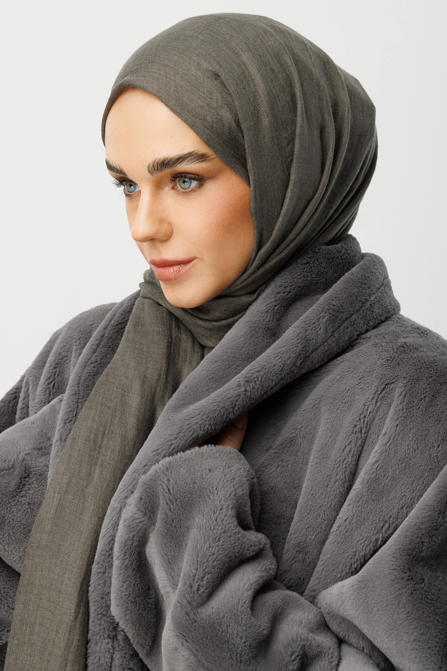 Dubai Shawl - Smoked