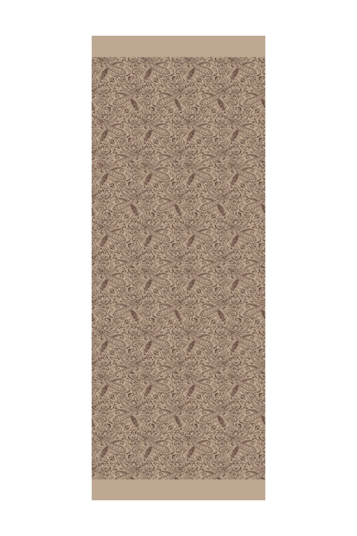 Marrakech Double Sided Shawl - Bitter Coffee-Beige