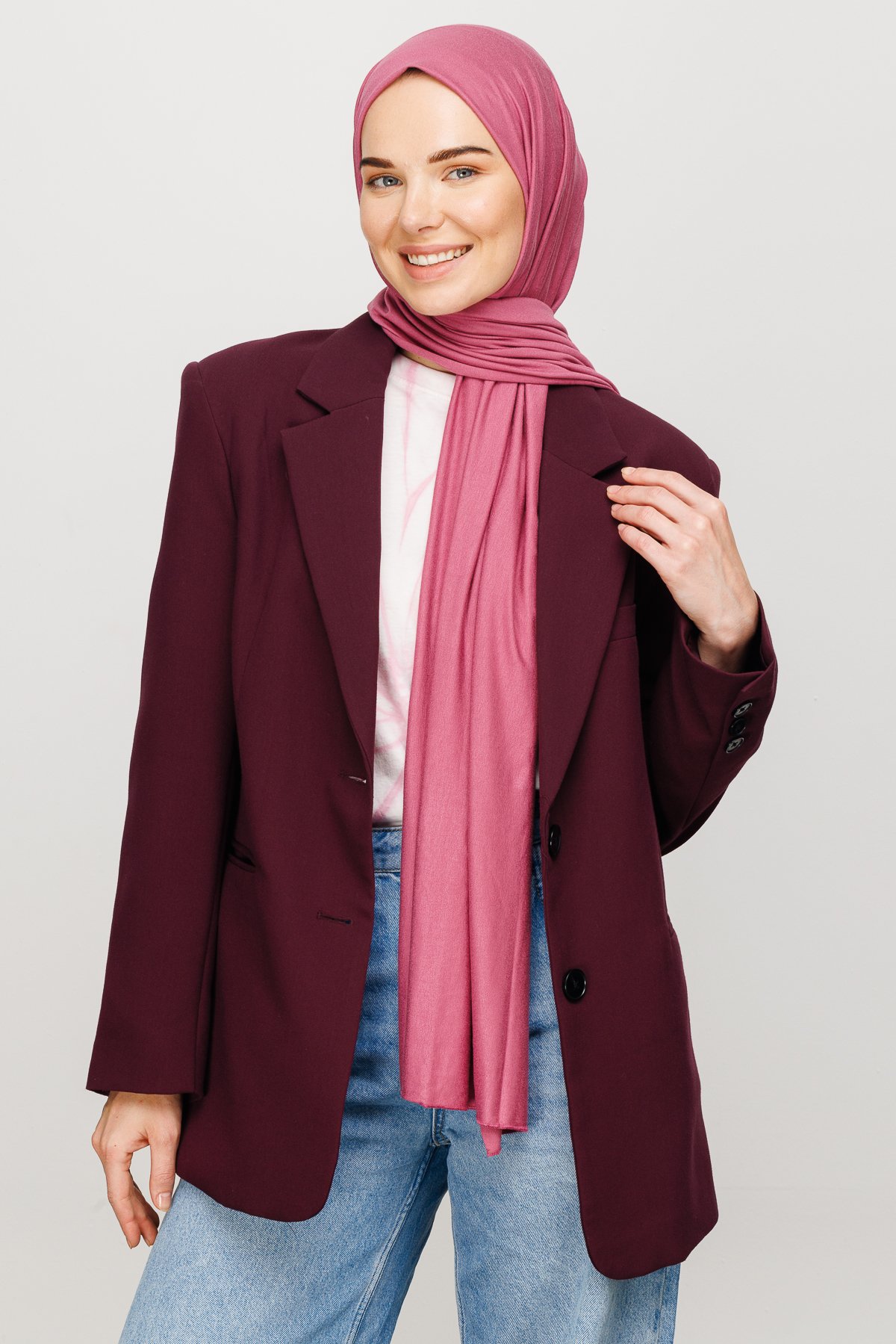 Gül Kurusu Penye Şal