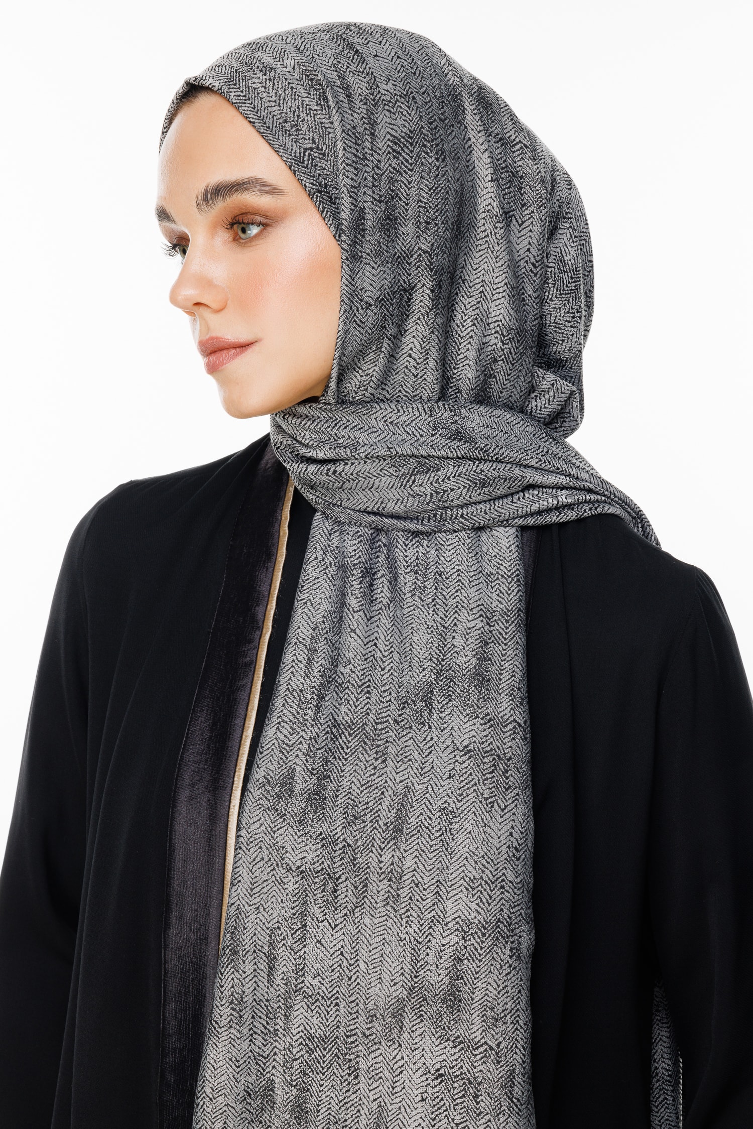Sahra-Pattern Reversible Shawl