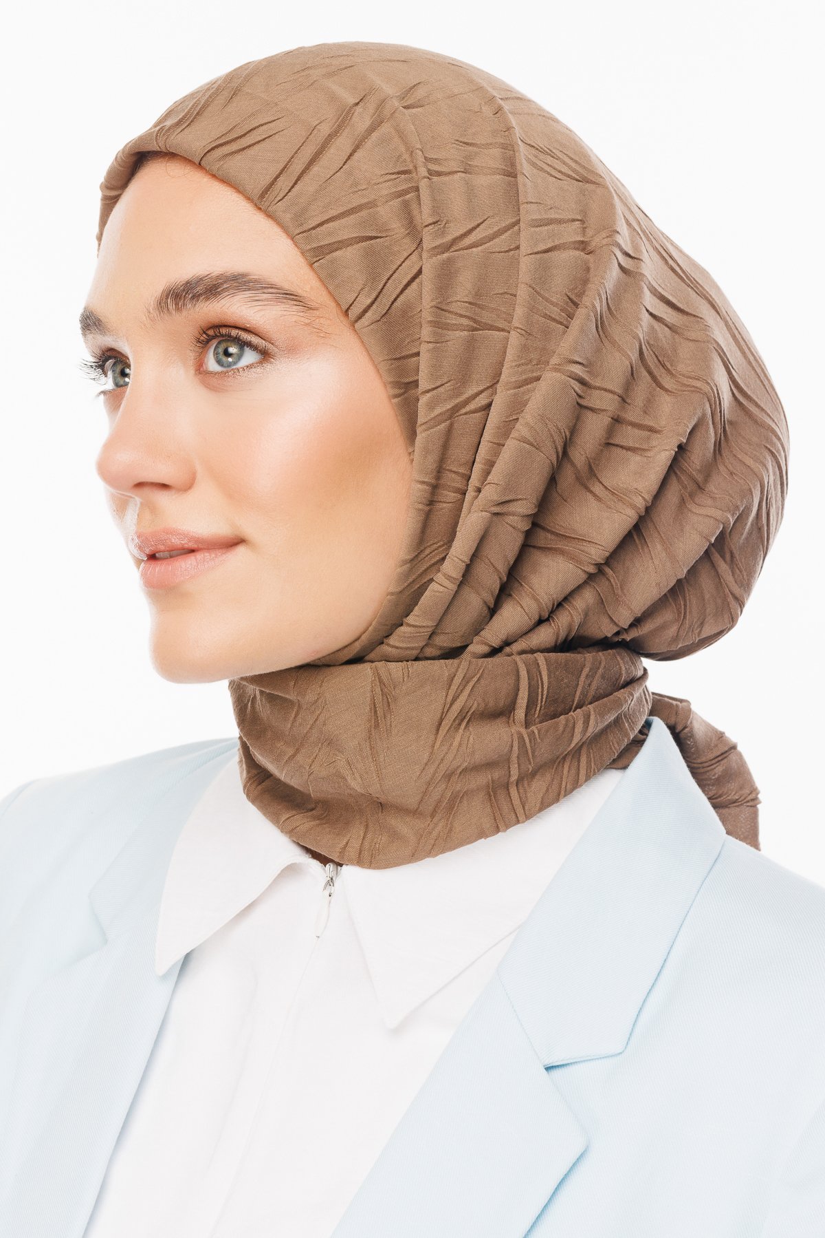 Pleated Bamboo Scarf