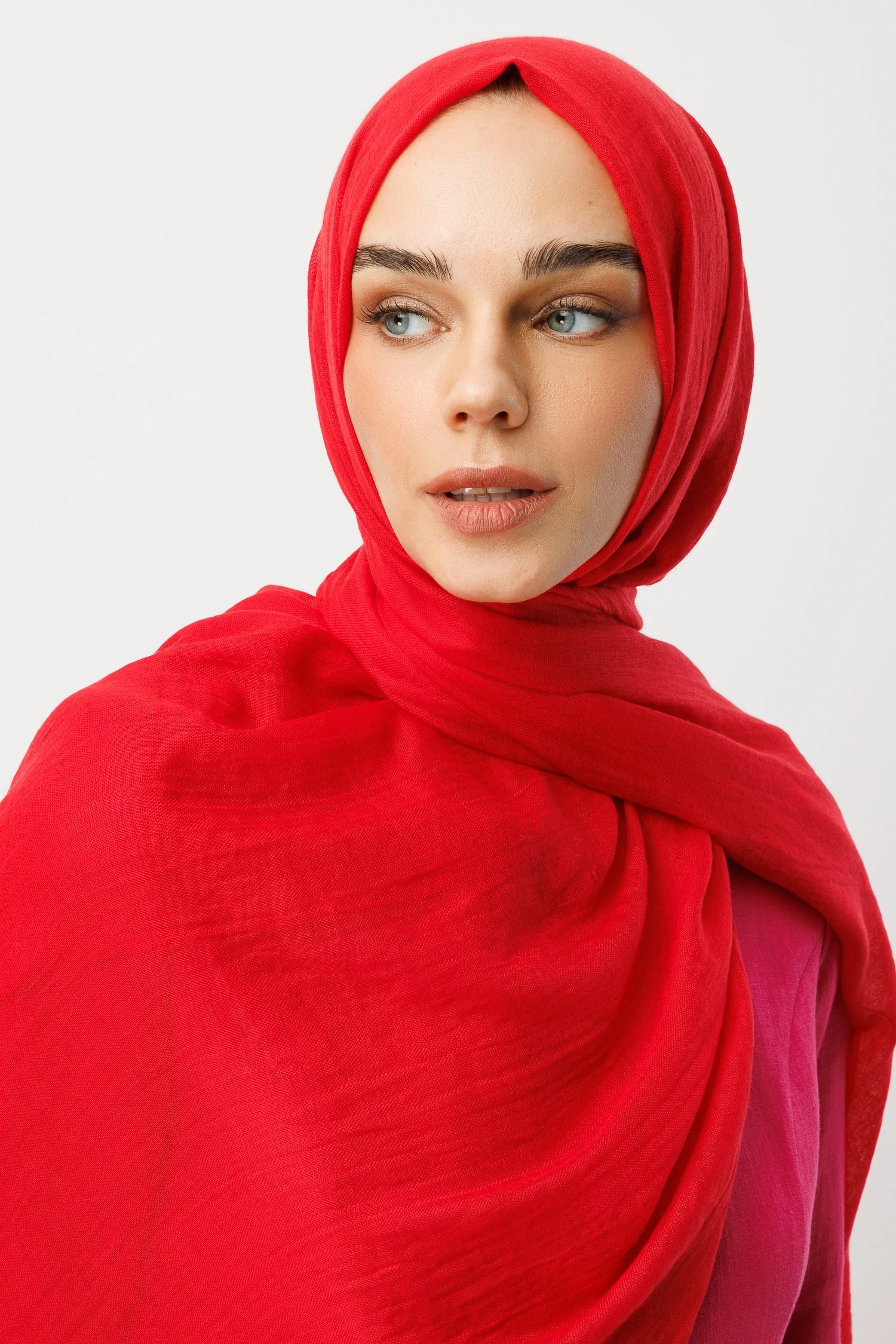 Dubai Şal - Kırmızı