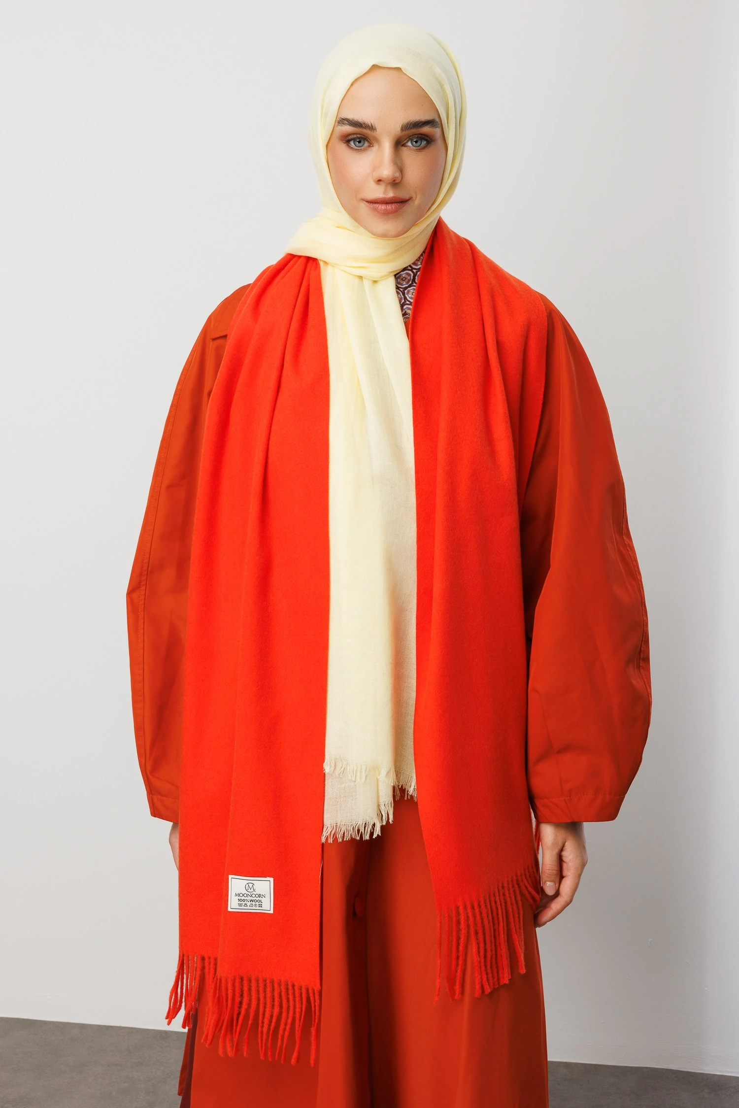 Yün Atkı - Turuncu