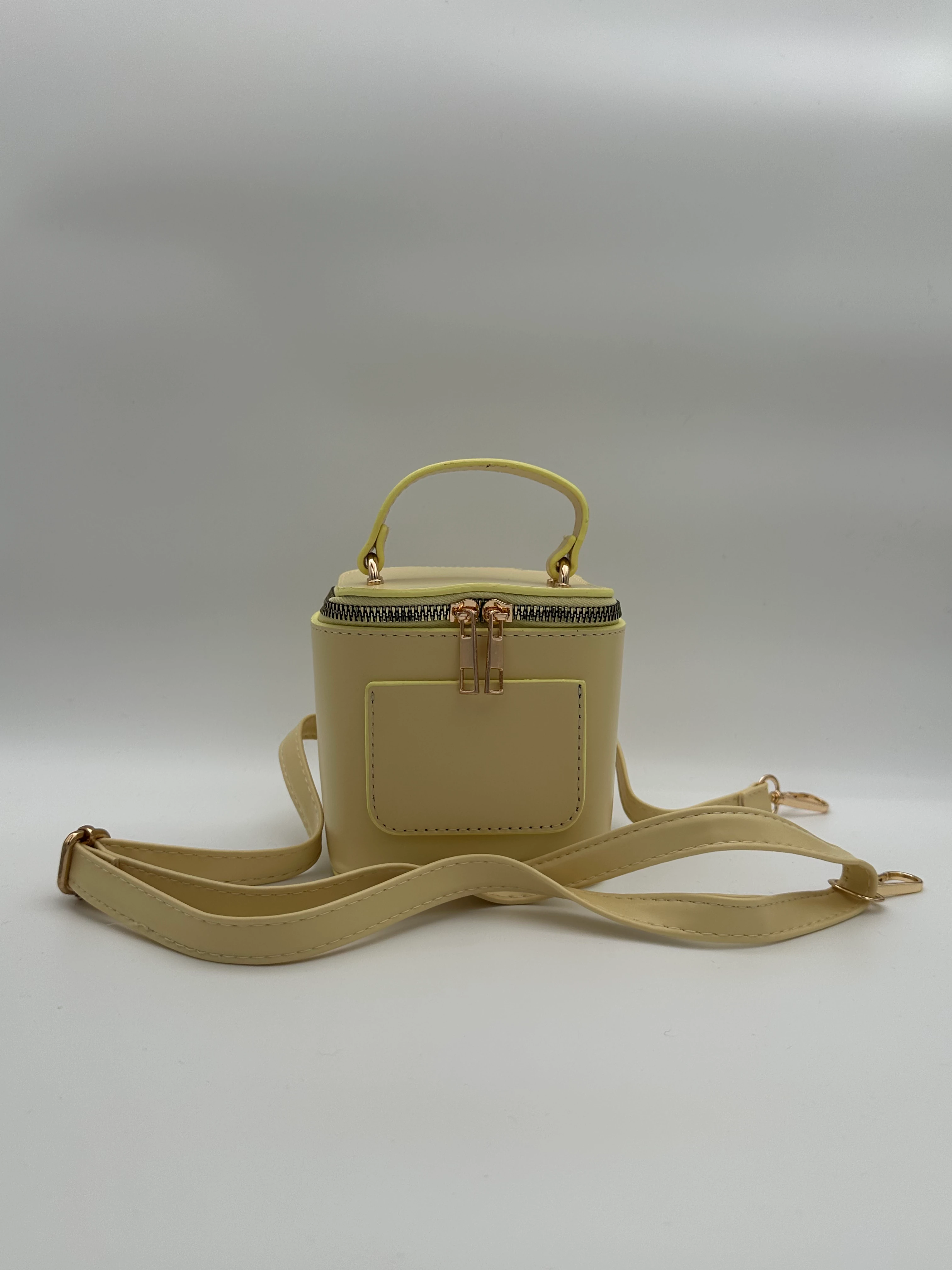 Küçük Kutu Çanta  - Tereyağı Sarısı