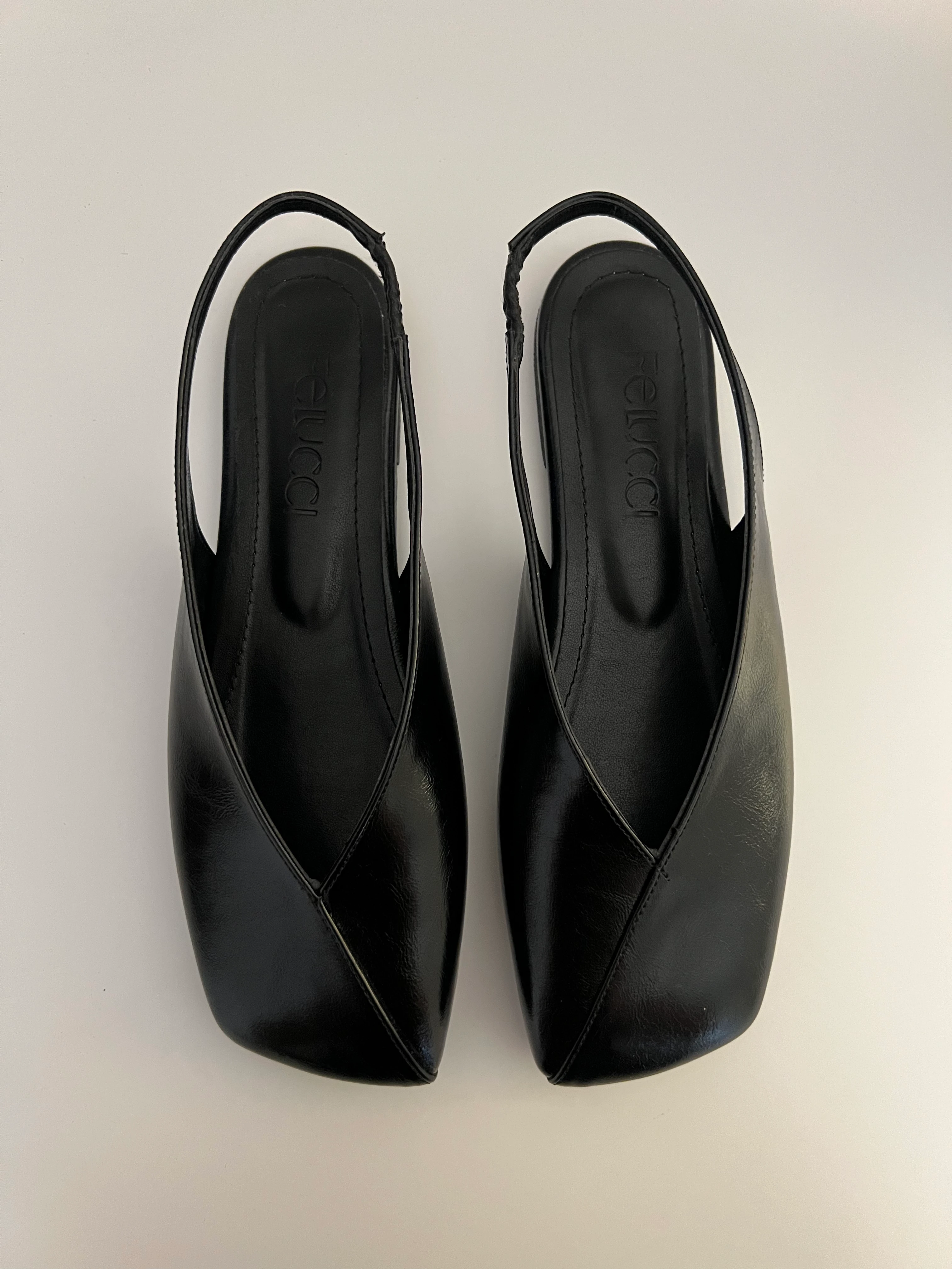 Siyah Deri Ayakkabı