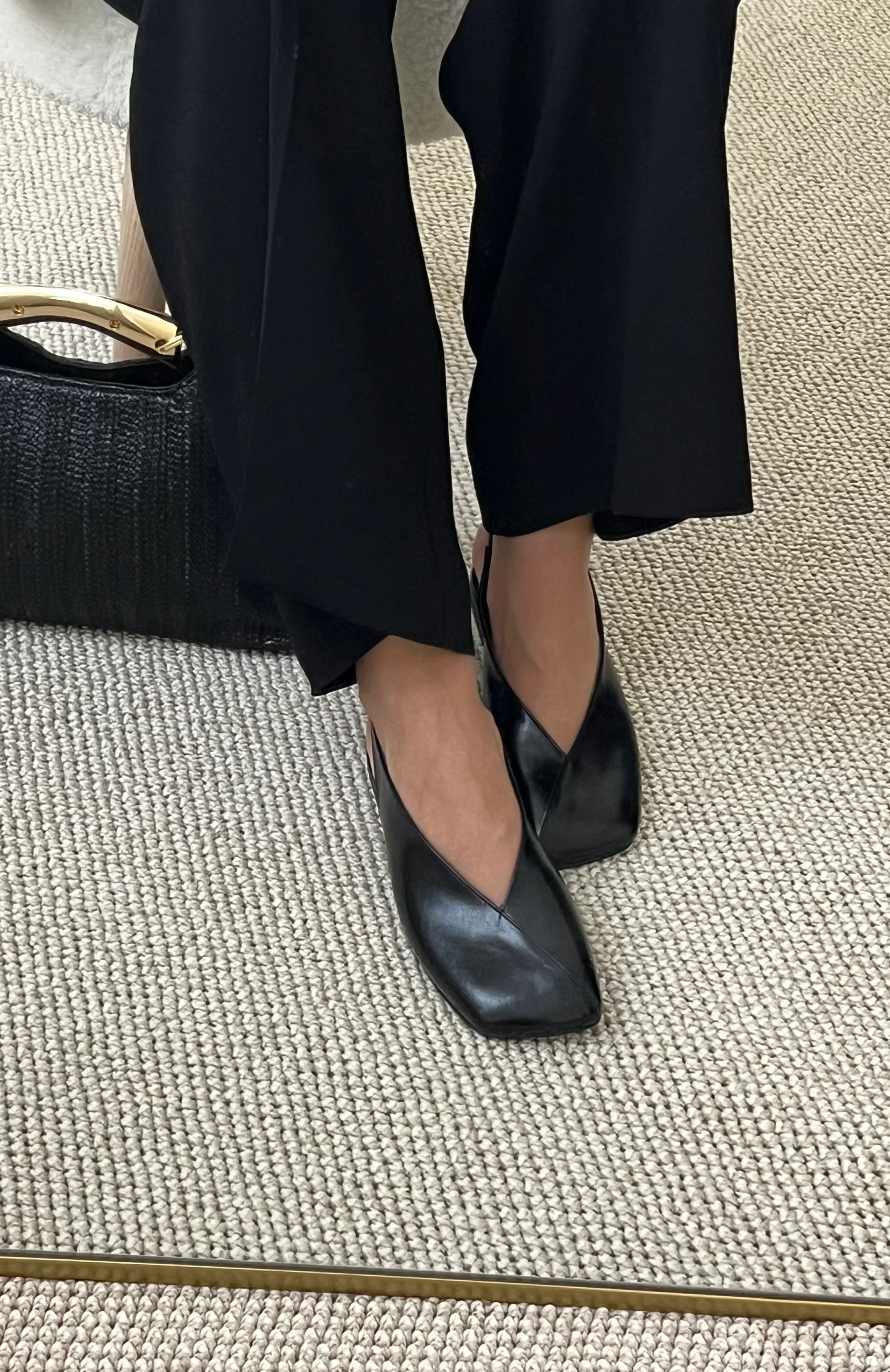 Siyah Deri Ayakkabı