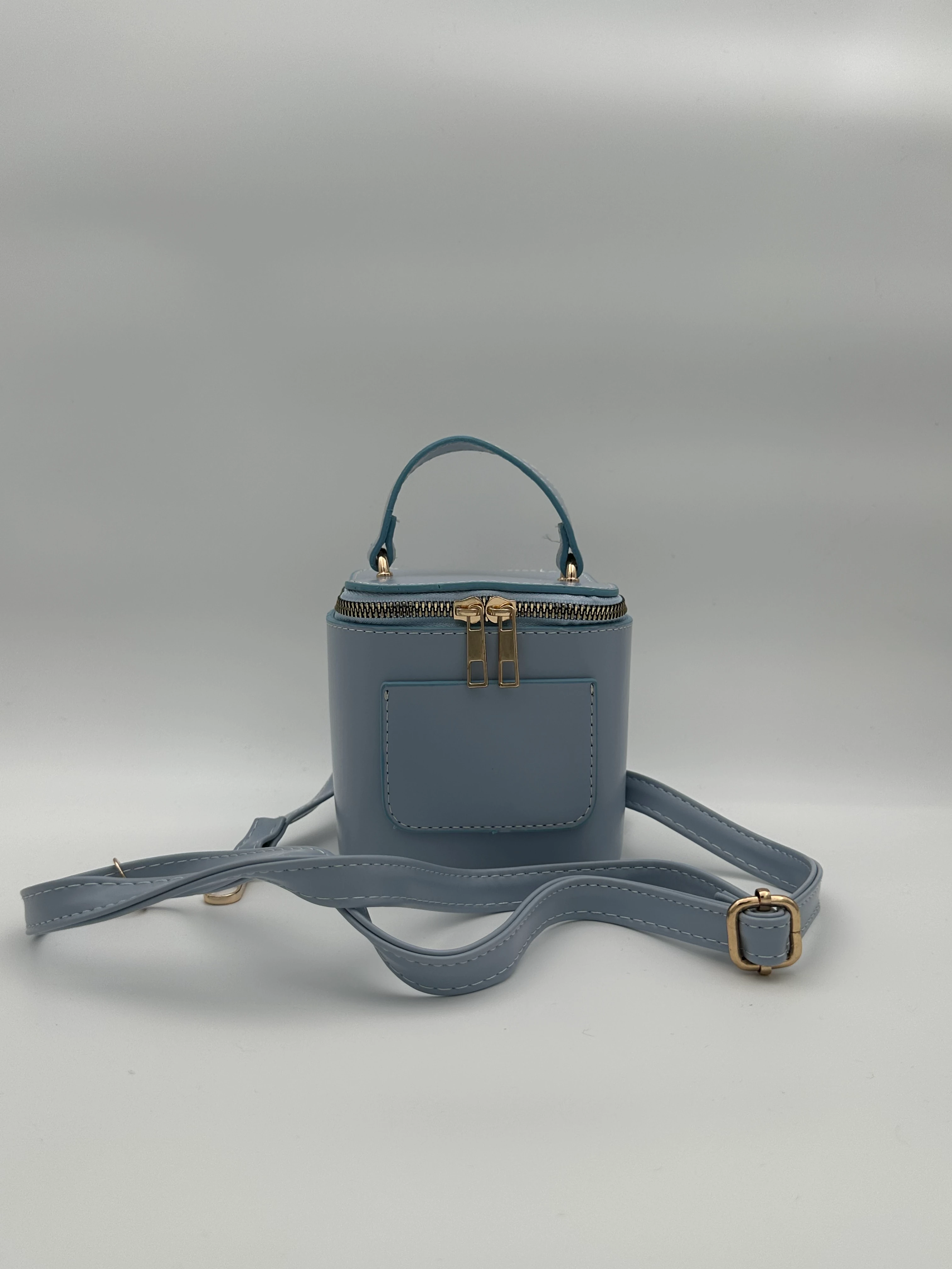 Küçük Kutu Çanta  - Mavi