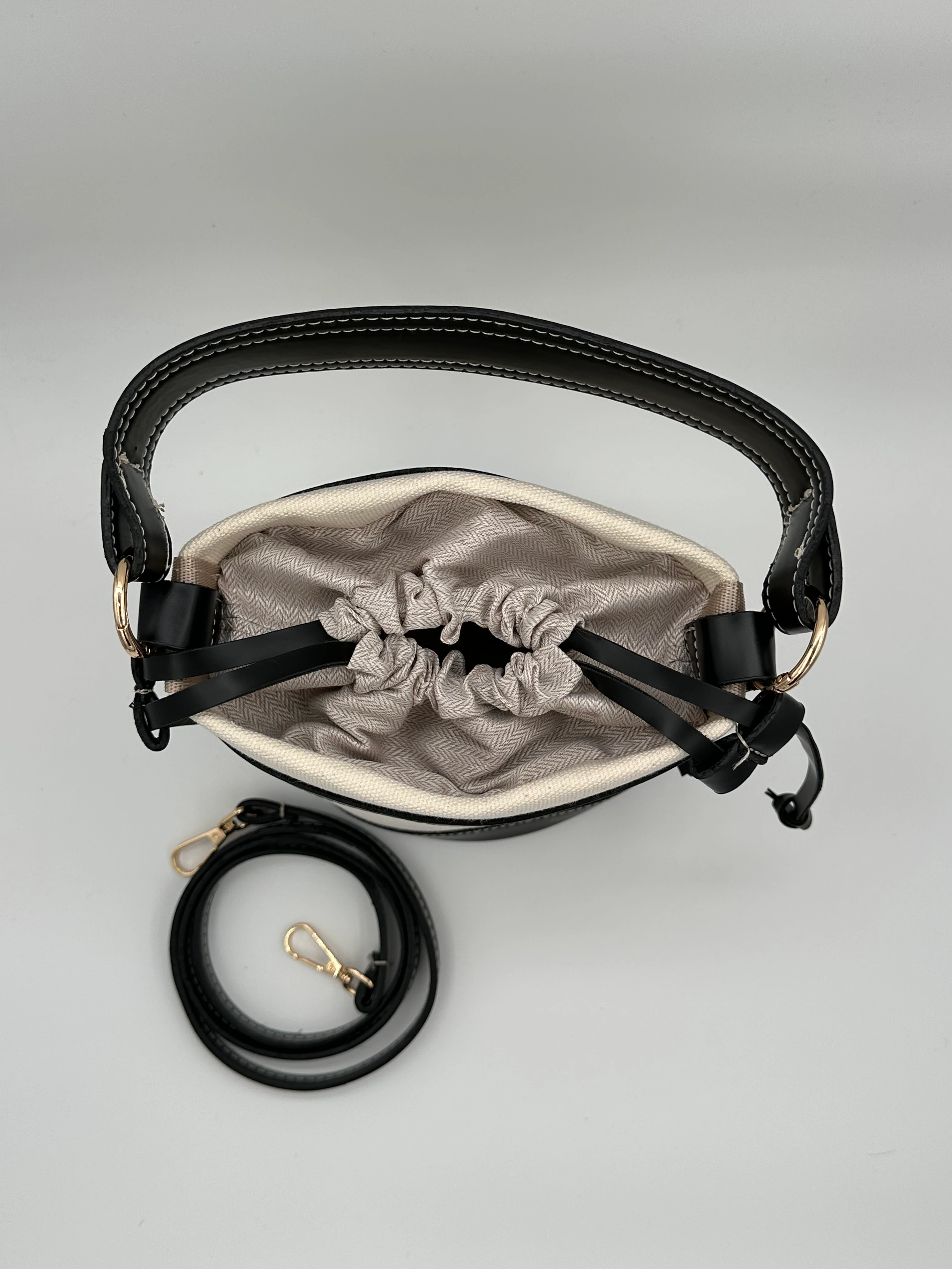 İçi Torbalı Hasır Çanta