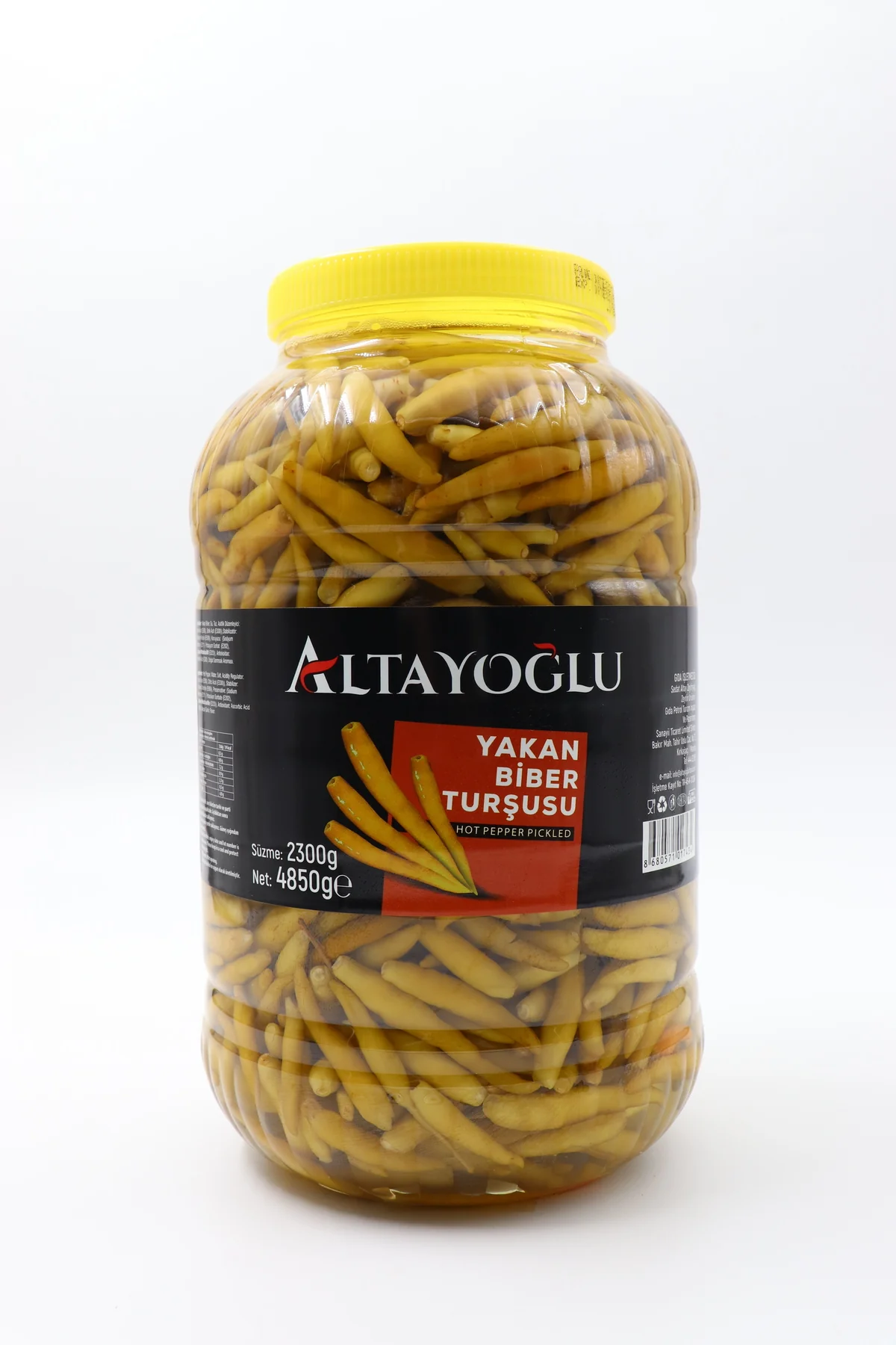 5000 cc PET Hot Chilli Peppers (2300 g)