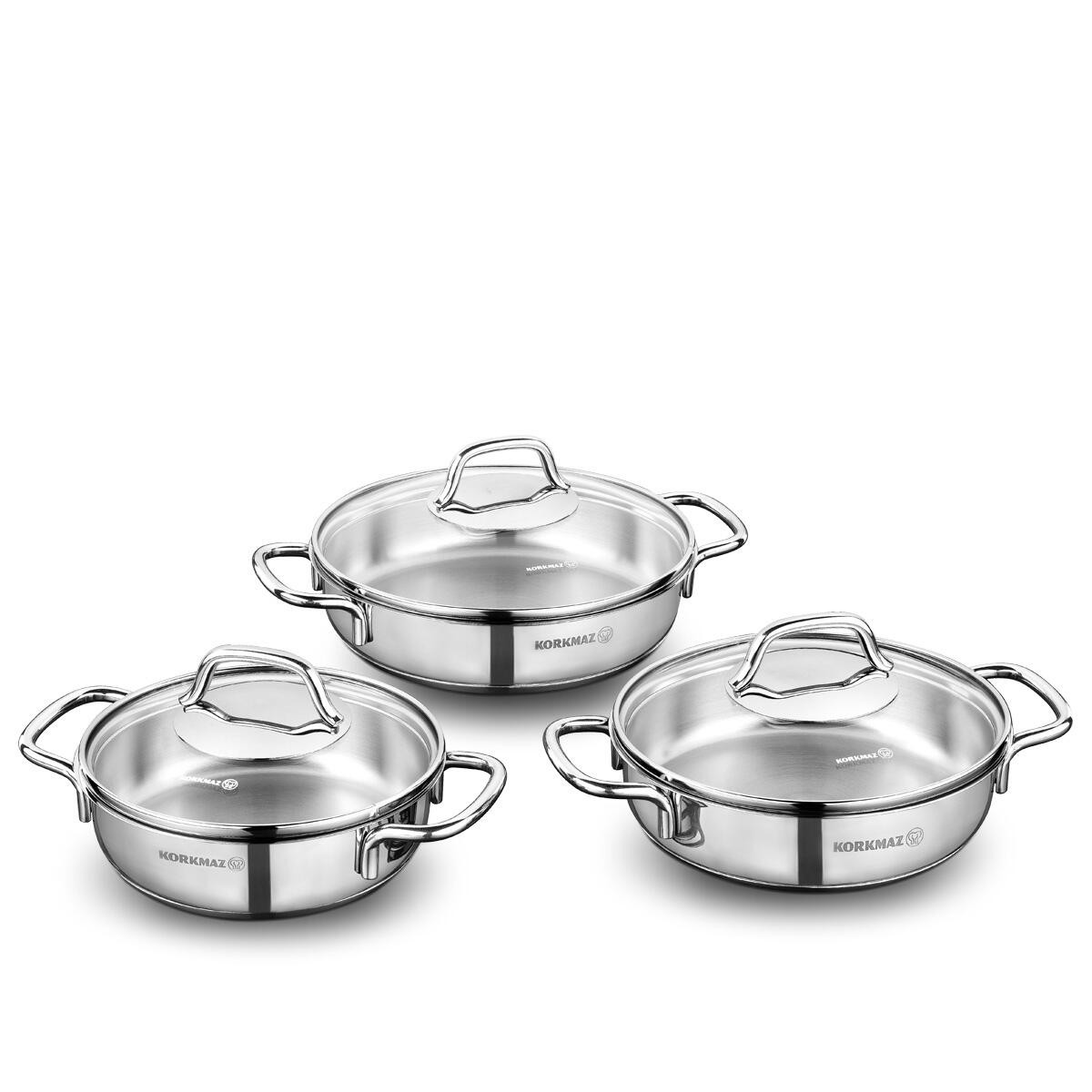 KORKMAZ A1675 PERLA OMLET SET