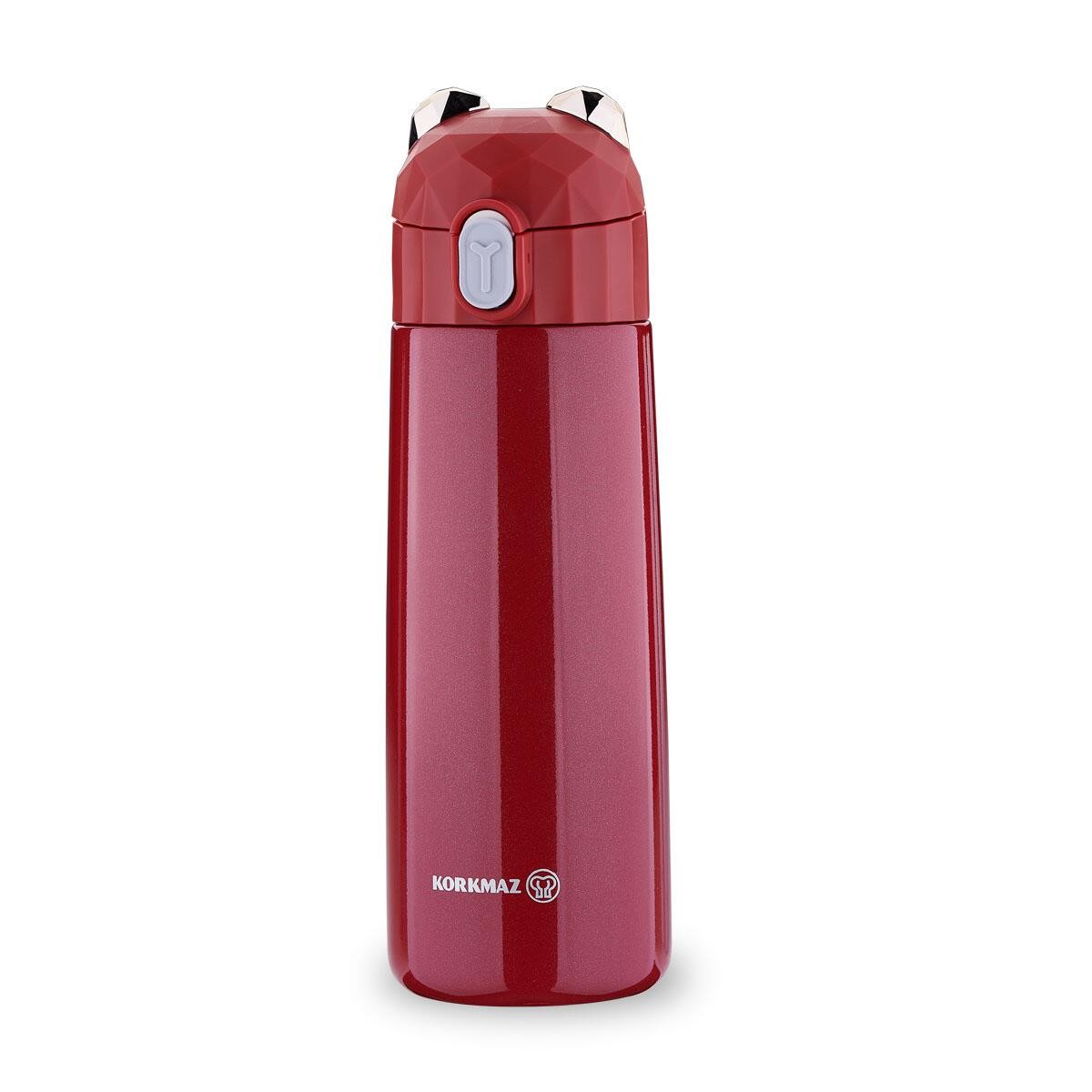 KORKMAZ A743-04 BAMBİNO PLUS ÇOCUK MATARASI 350 ML KIRMIZI