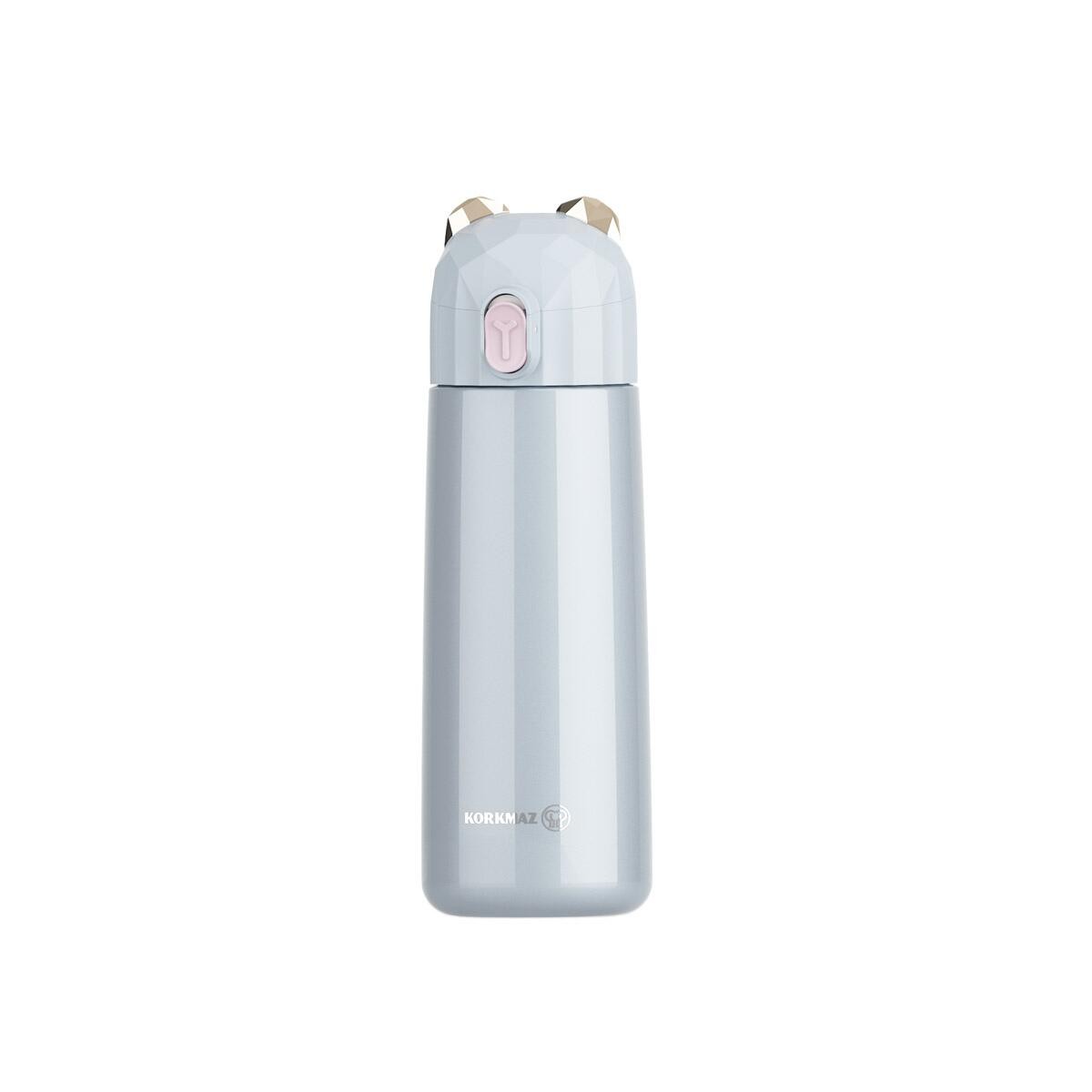 KORKMAZ A743-05 BAMBİNO PLUS ÇOCUK MATARASI 350 ML MAVİ