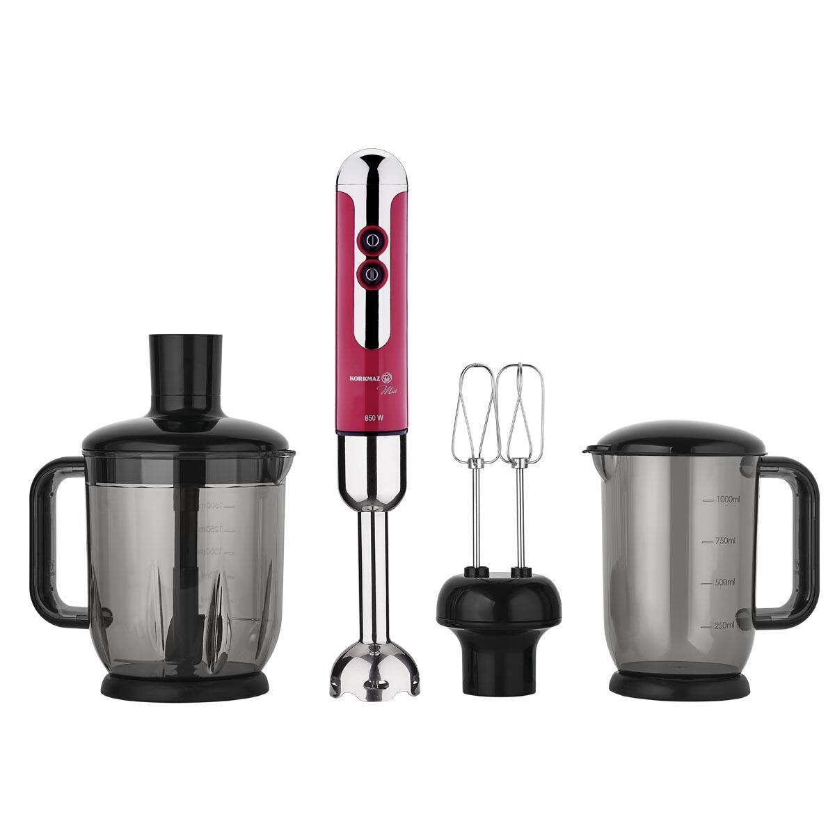 KORKMAZ A447-17 MİA MEGA BLENDER SET VİVA/KROM