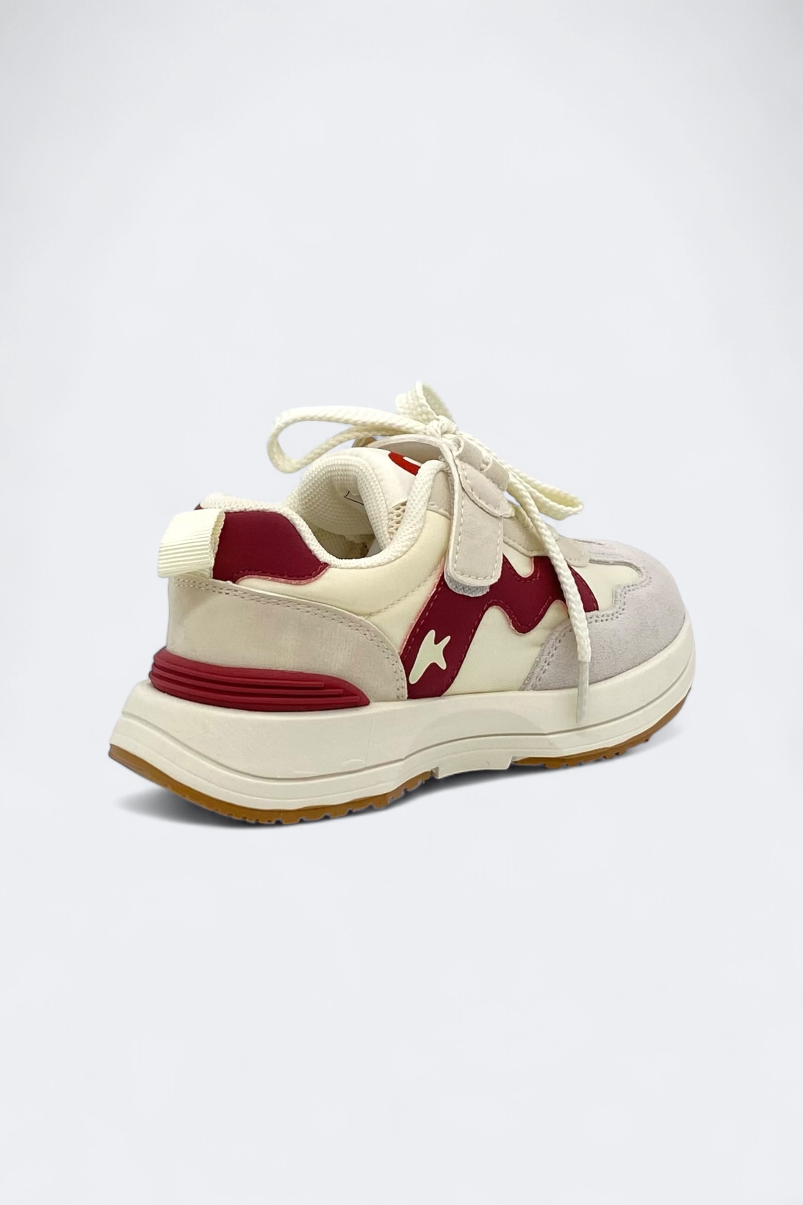 Marcokids Ultra Light Paraşüt Kumaş Spor Ayakkabı - Bordo