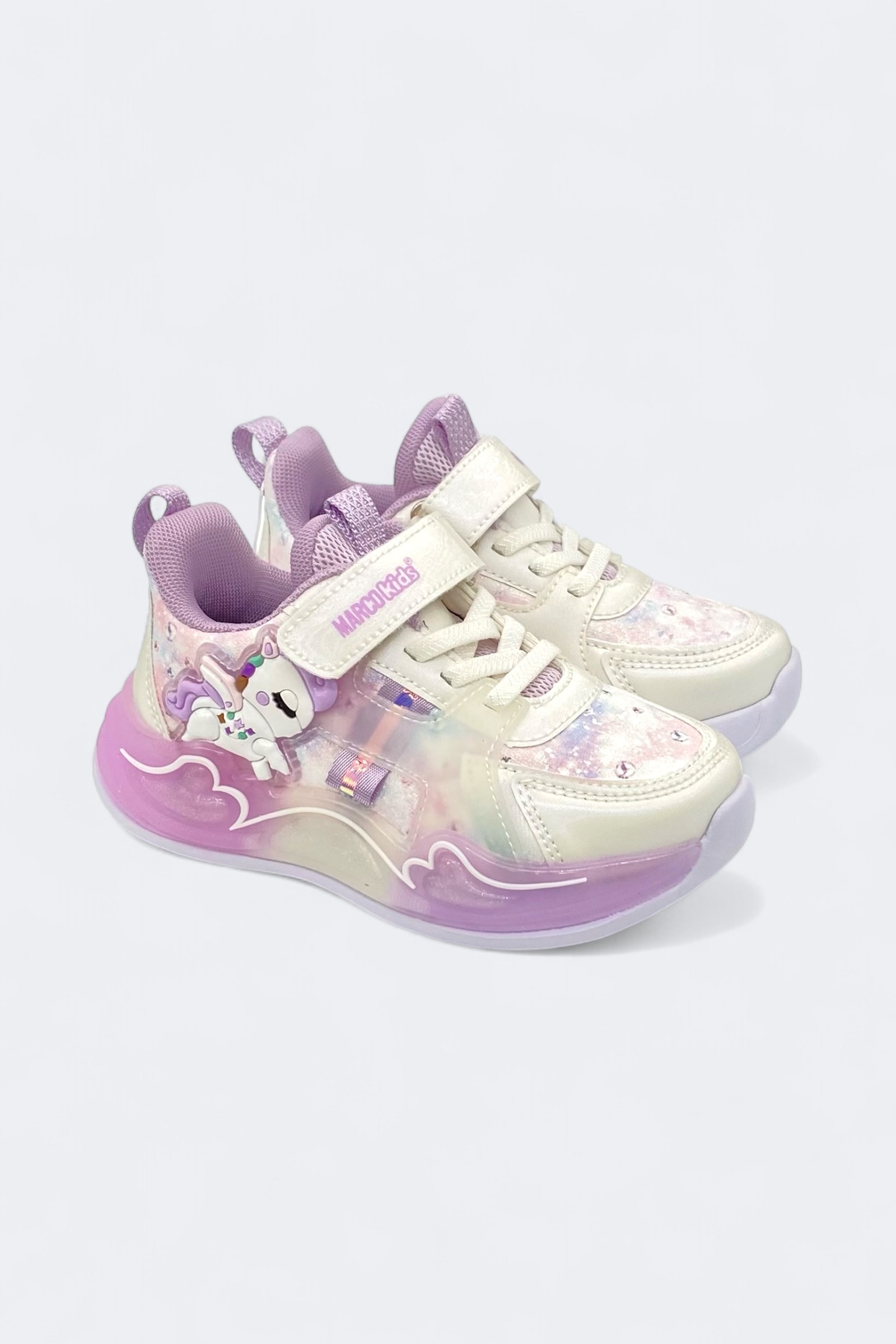 Marcokids Unicorn Çocuk Spor Ayakkabı - Mor
