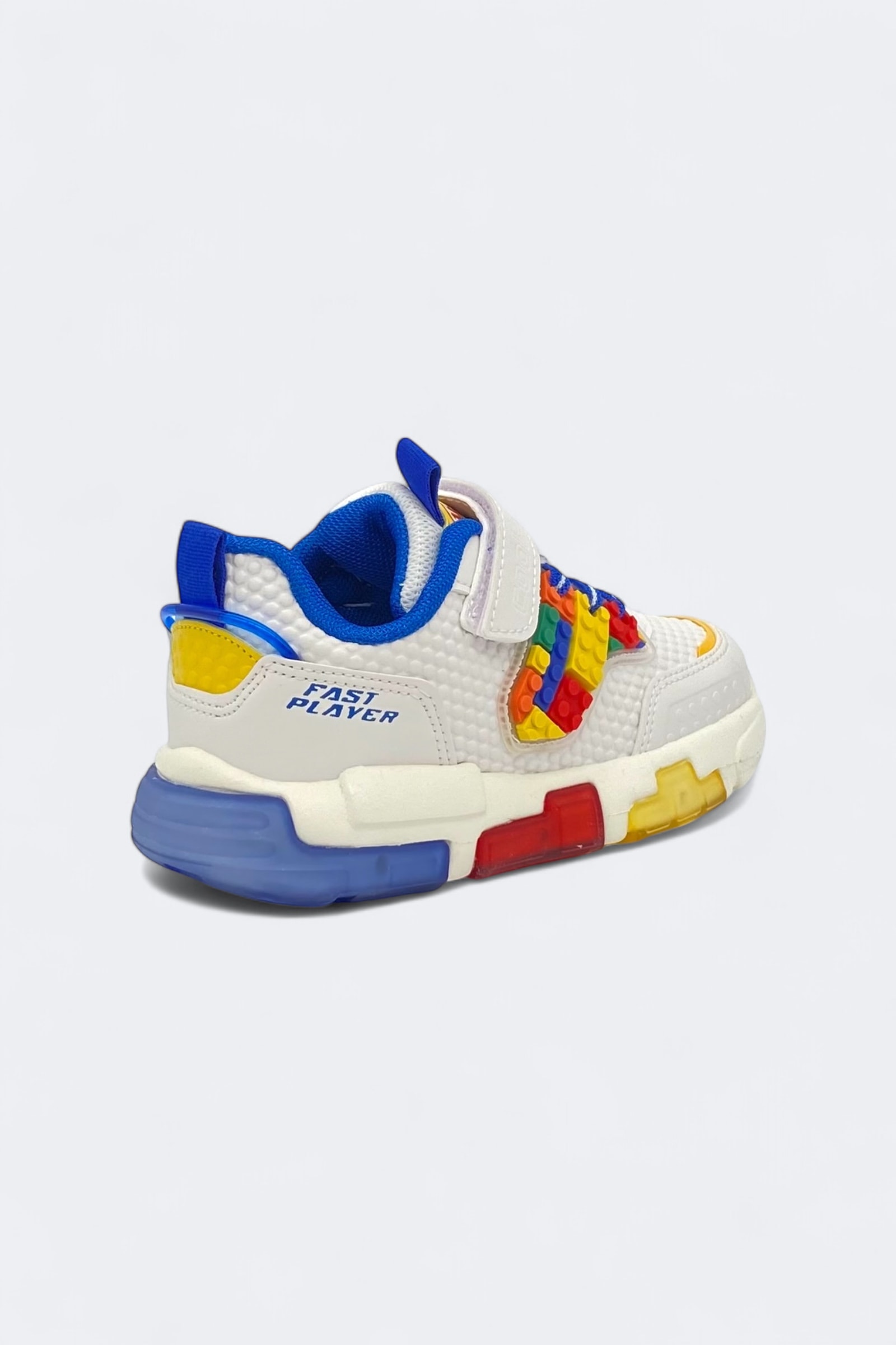 Cool Lego Işıklı Ortopedik Çocuk Spor Ayakkabı - Saks