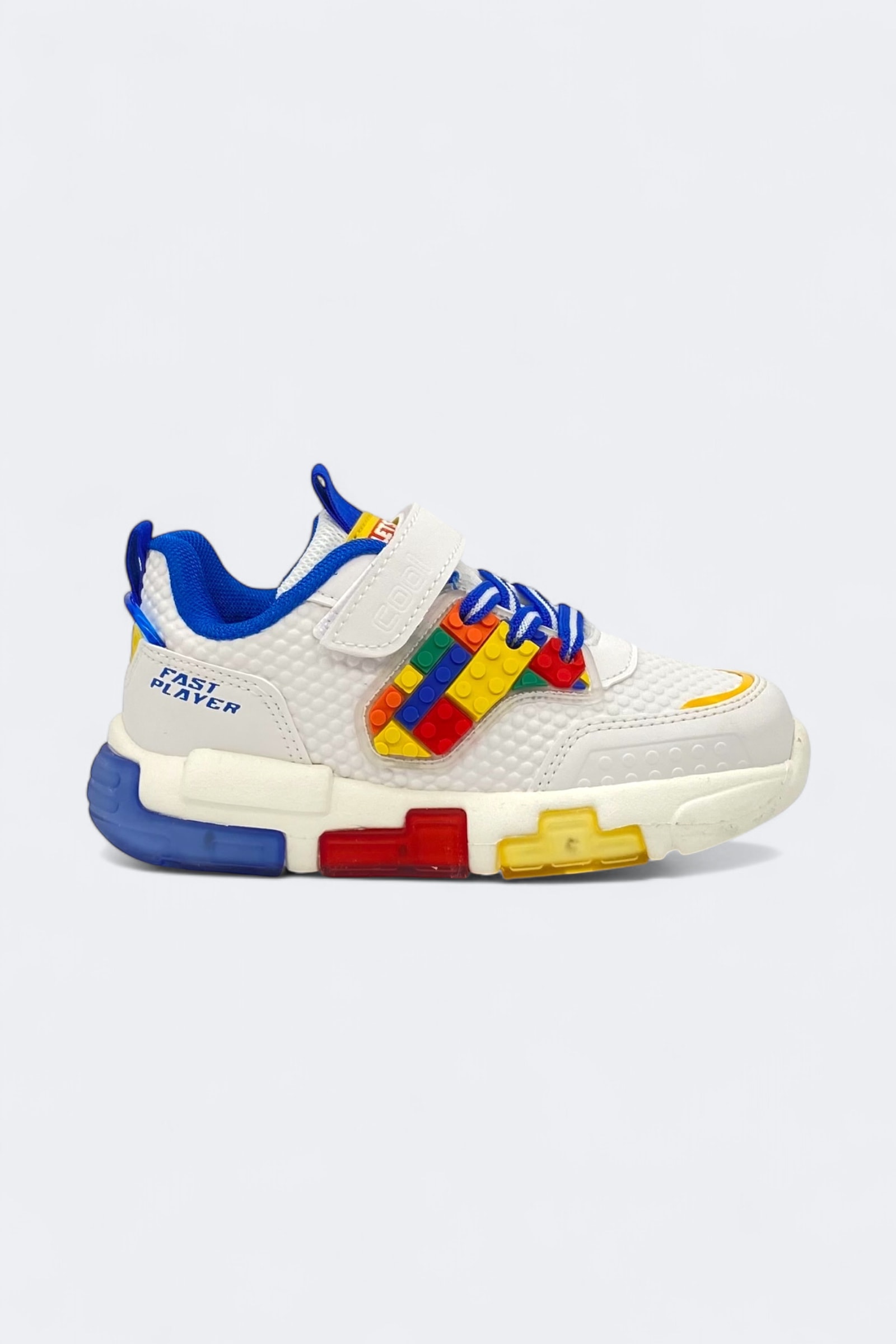 Cool Lego Işıklı Ortopedik Çocuk Spor Ayakkabı - Saks