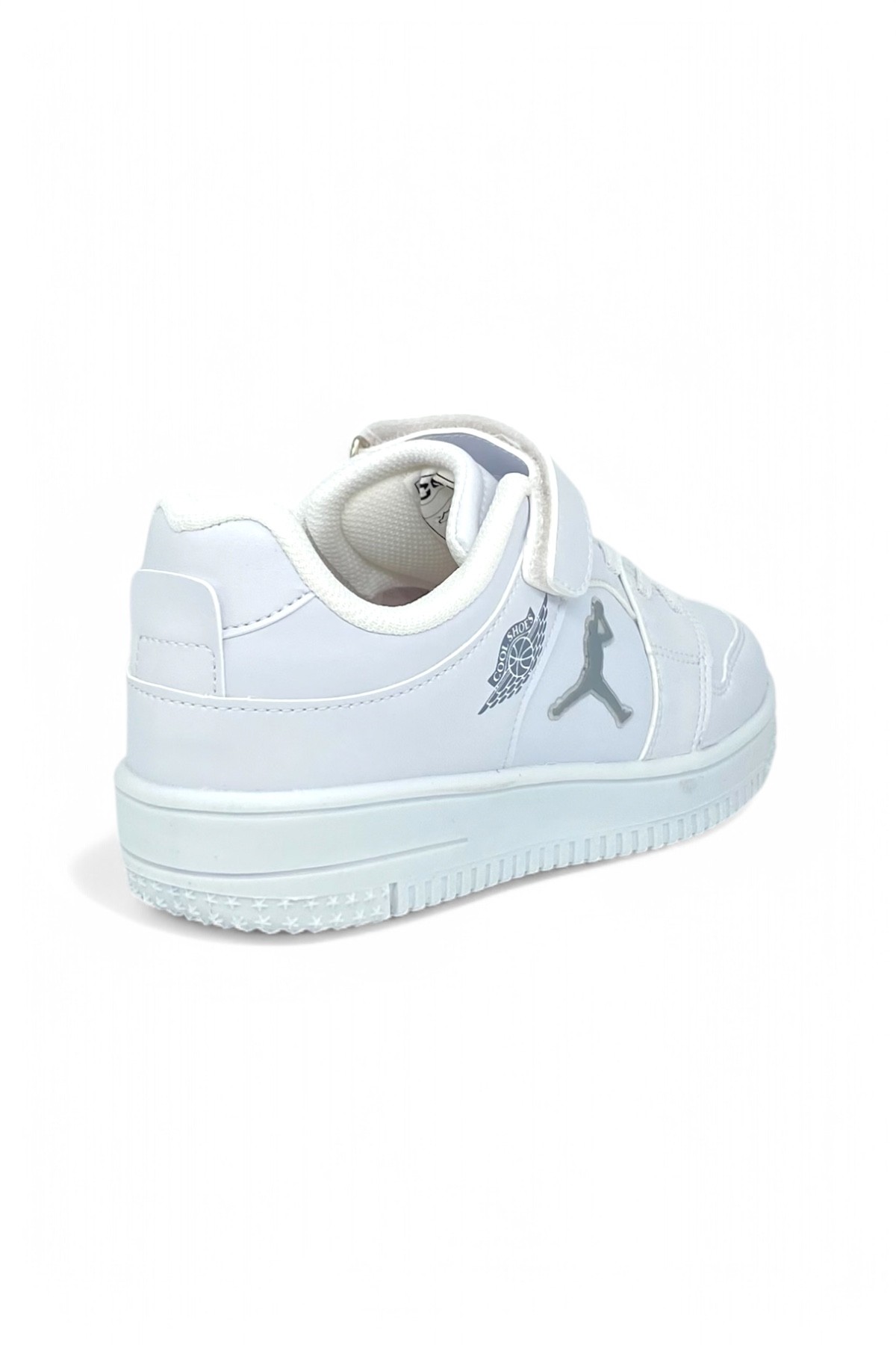 Ortopedik Kaymaz Taban Unisex Çocuk Ayakkabı-Beyaz