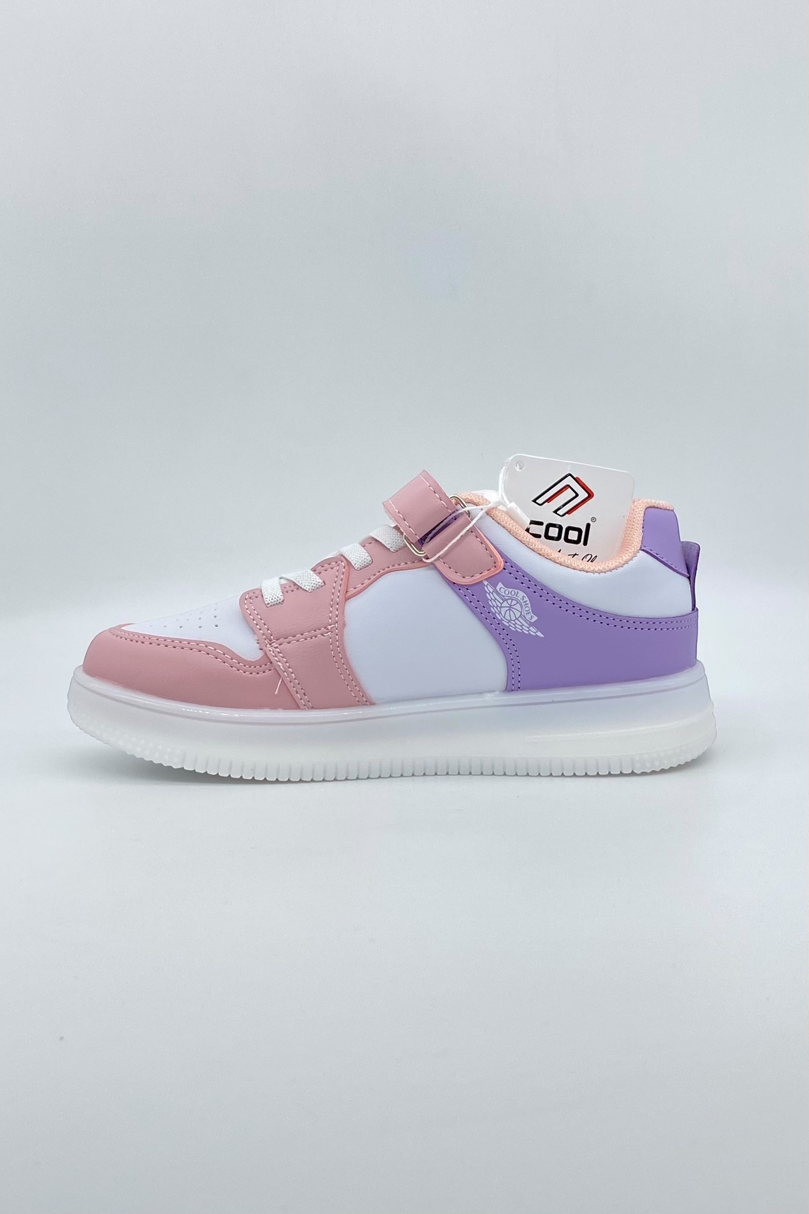 Pretty Flex Ortopedik Kız Çocuk Spor Ayakkabı - Beyaz Pudra