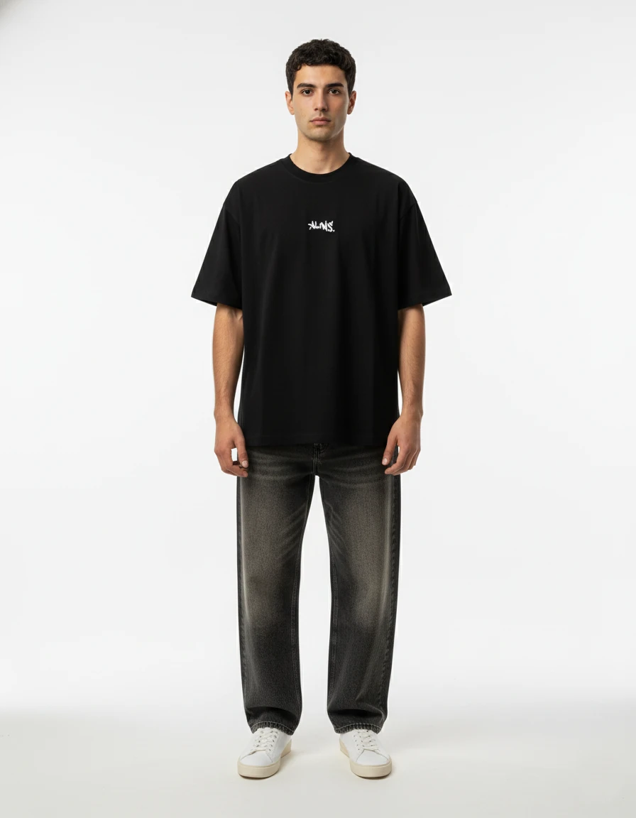 Basic ALWS Baskılı Oversize Tişört