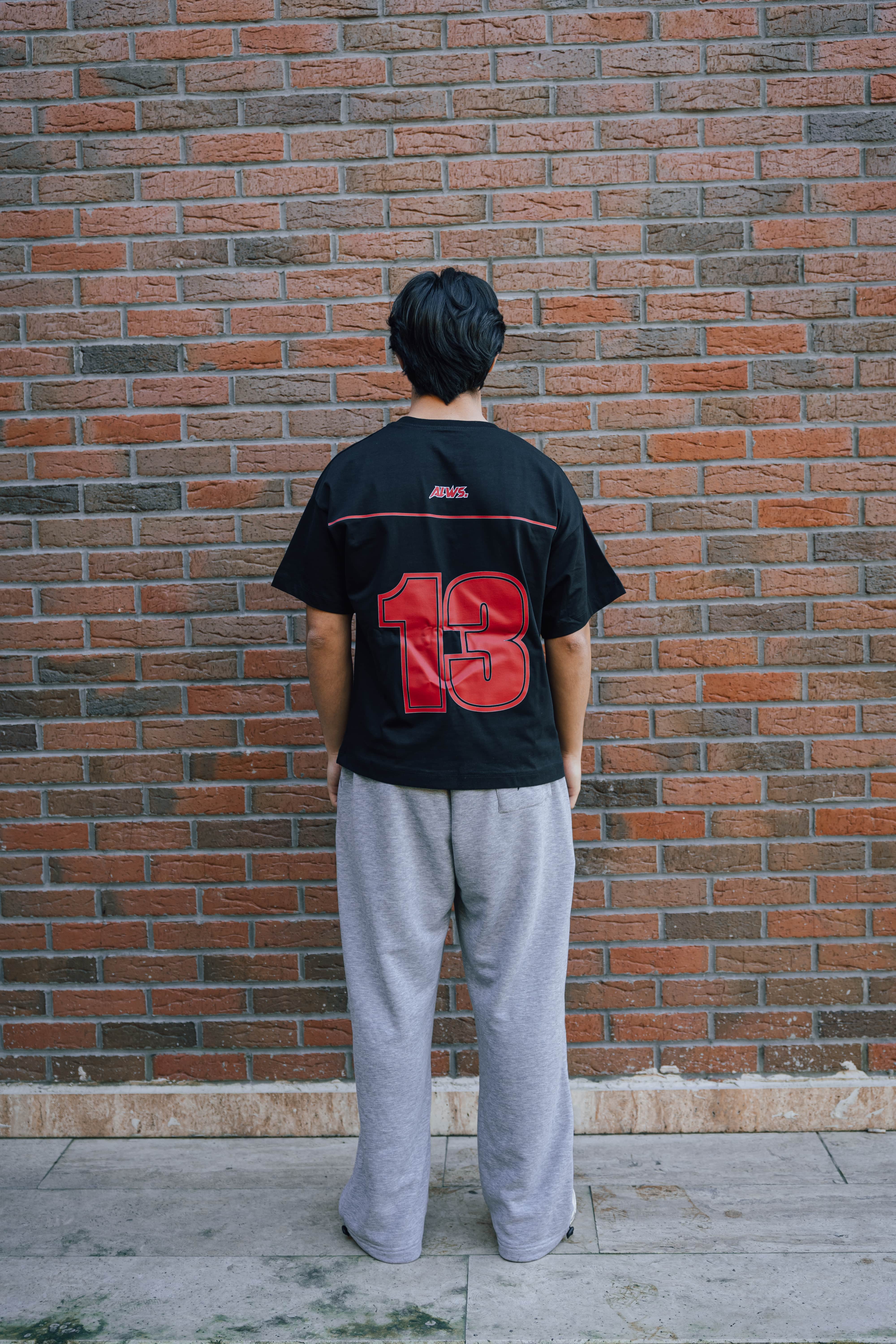 ALWSTEEVO 3 Adet Nakış Detaylı Premium Ayarlanabilir Paça Oversize Eşofman Altı