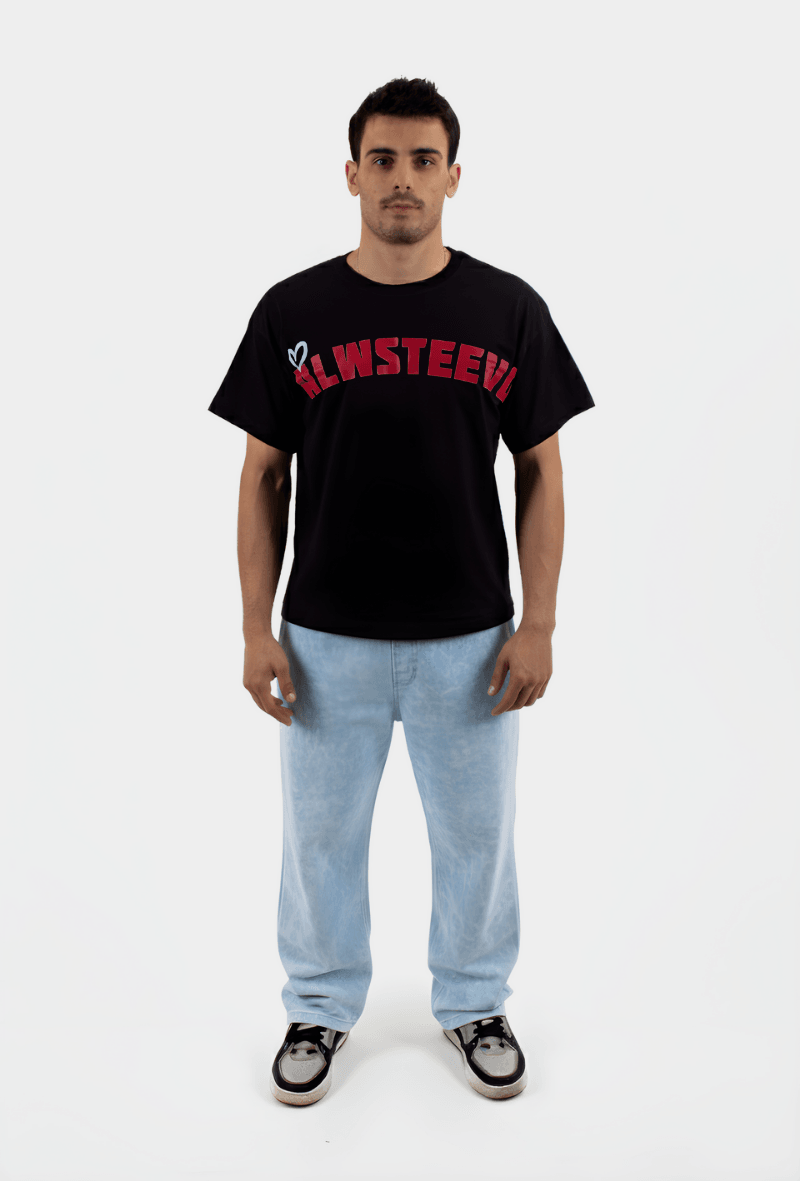 ALWSTEEVO BASKILI BOXY FIT T-SHIRT