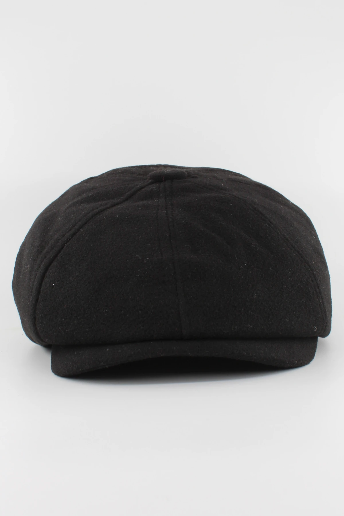 Kışlık Ingiliz Kasket Dökümlü Peaky Blinders Model - SİYAH