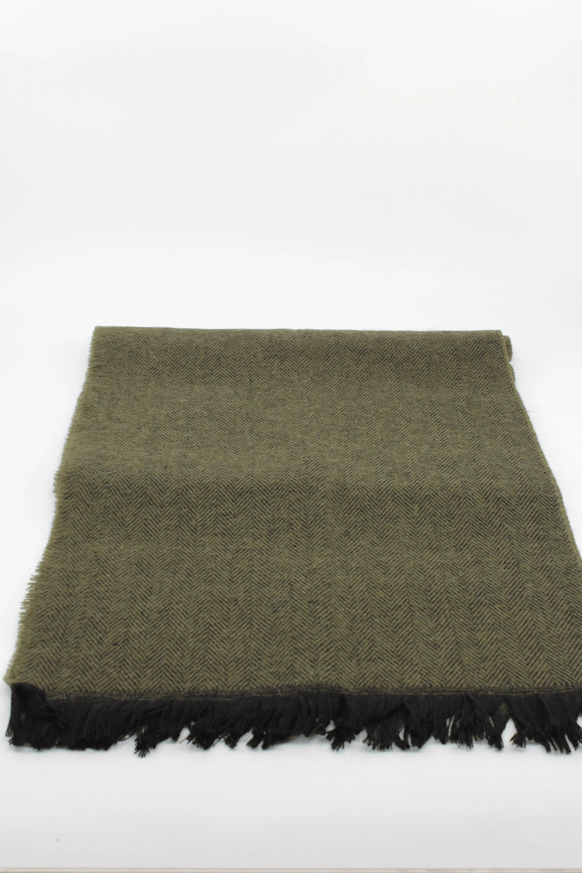 London Kasket Atkı Set HAKİ Balık Sırtı