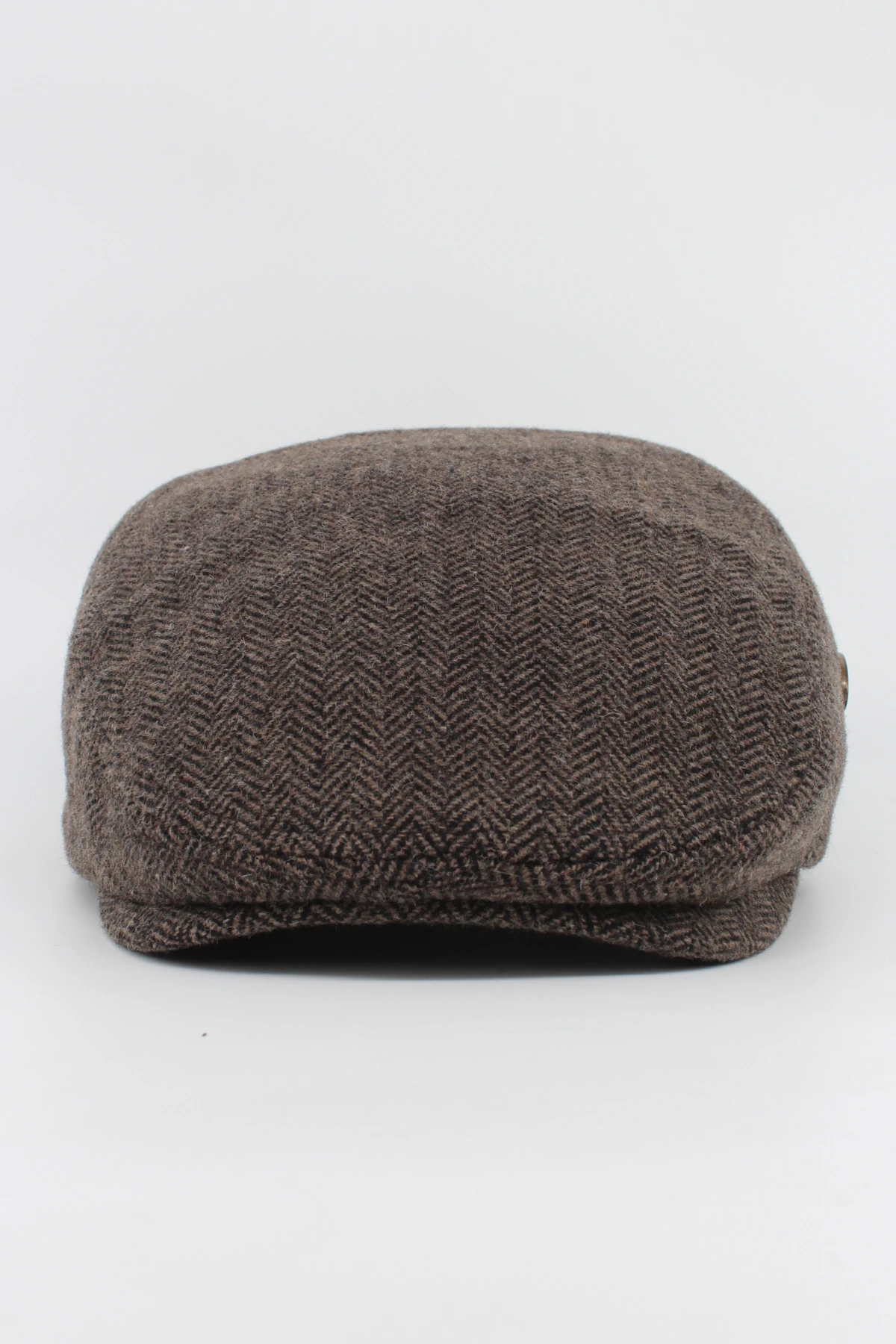 London Model Spor Kasket - Kahve Balık Sırtı