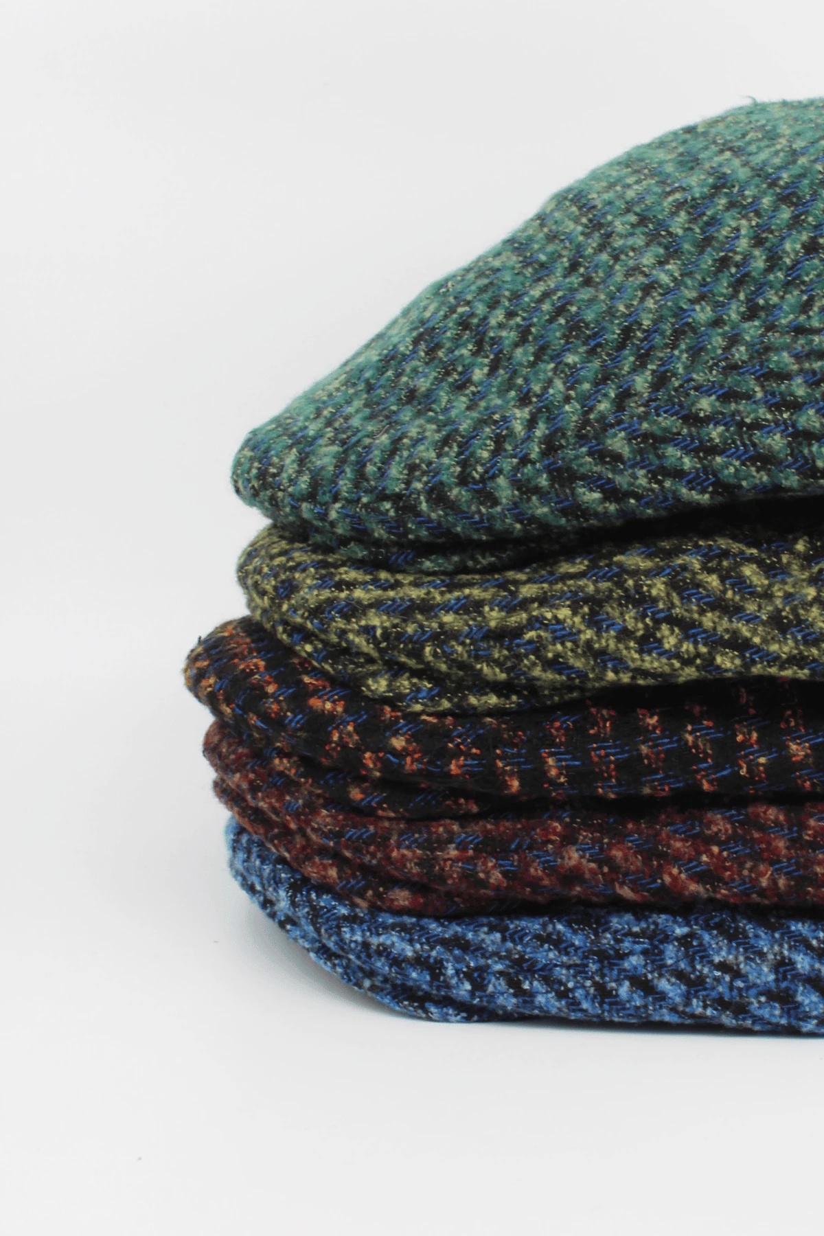 Dokuma Kumaş Vintage Kasket Şapka