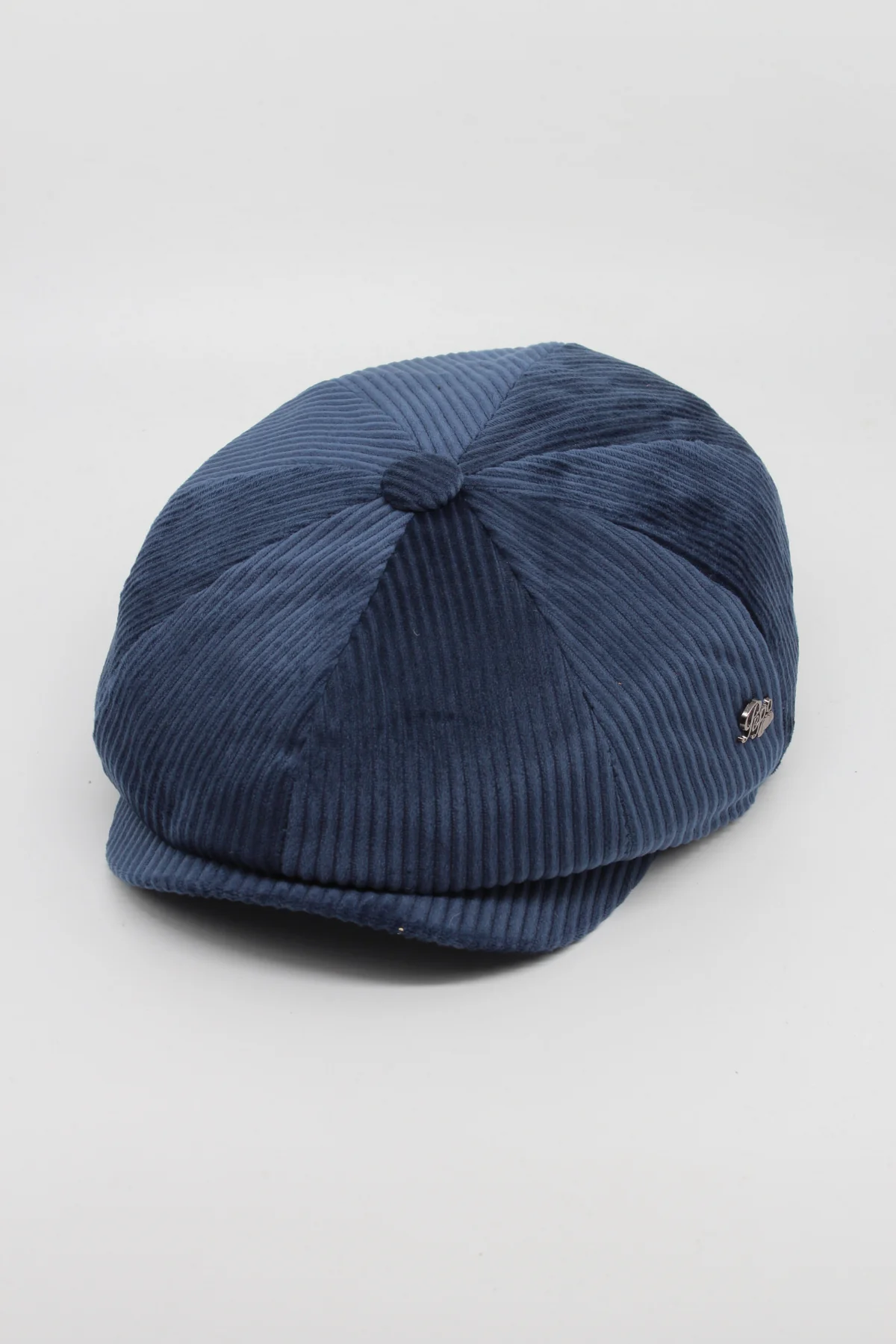 Unisex Fitilli Kadife 8 Köşeli İngiliz Kasket