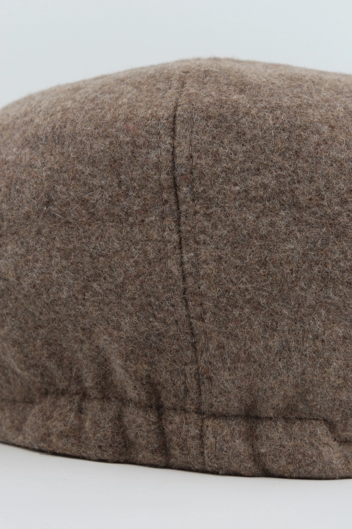 İngiliz Model Kaşe Baretta Kasket Şapka - vizon