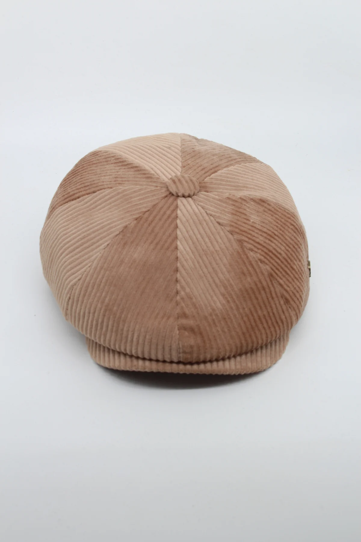 Unisex Fitilli Kadife 8 Köşeli İngiliz Kasket