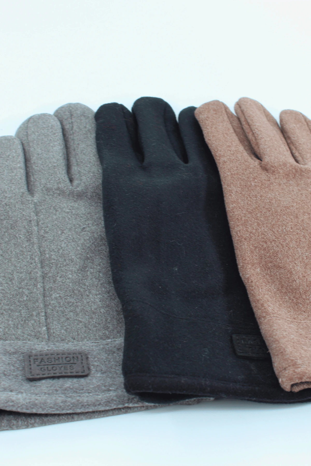 Kadın Premium Dokunmatik Peluş Astarlı Kışlık Eldiven