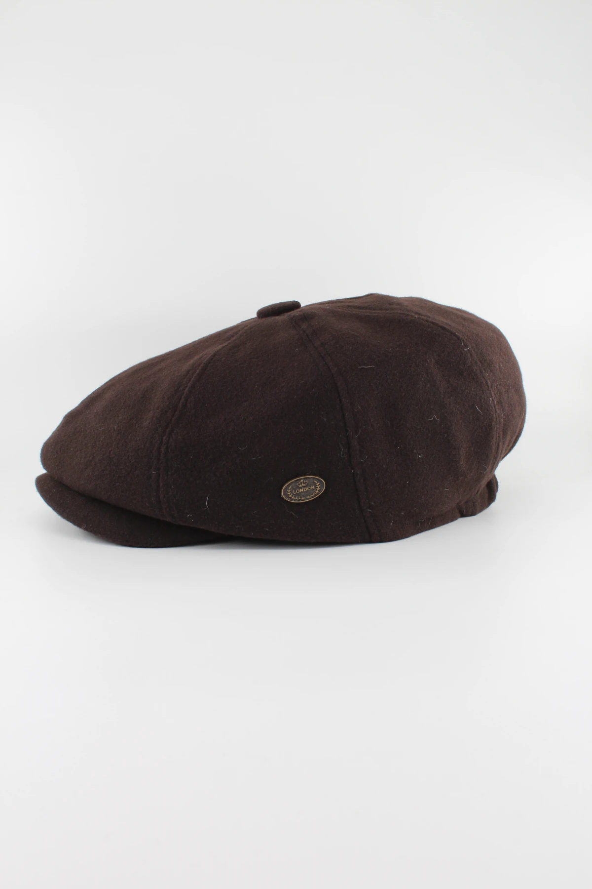 Kışlık Ingiliz Kasket Dökümlü Peaky Blinders Model - KAHVERENGİ