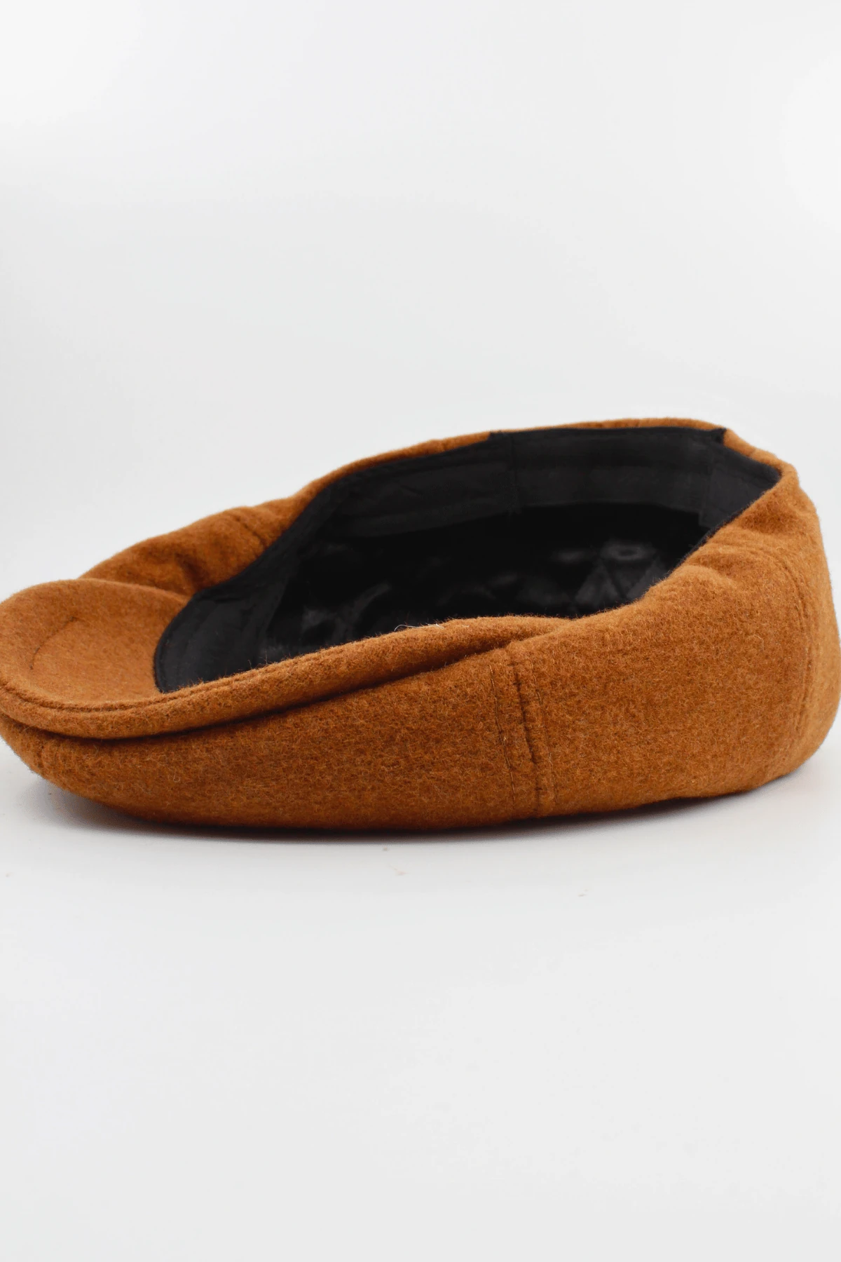 İngiliz Model Kaşe Baretta Kasket Şapka - Camel