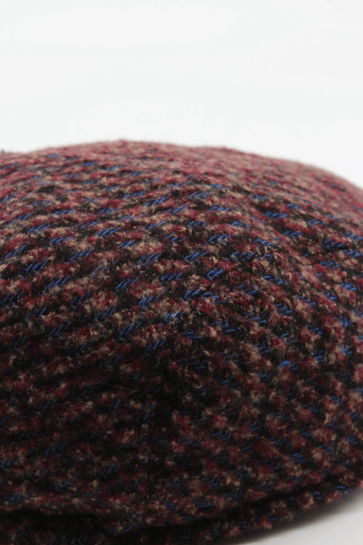 Dokuma Kumaş Vintage Kasket Şapka