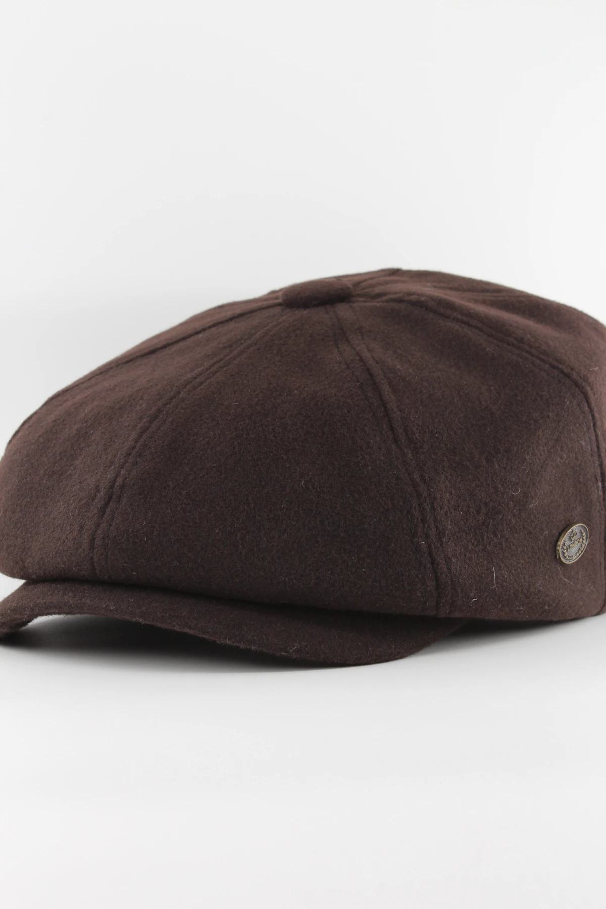 Kışlık Ingiliz Kasket Dökümlü Peaky Blinders Model - KAHVERENGİ